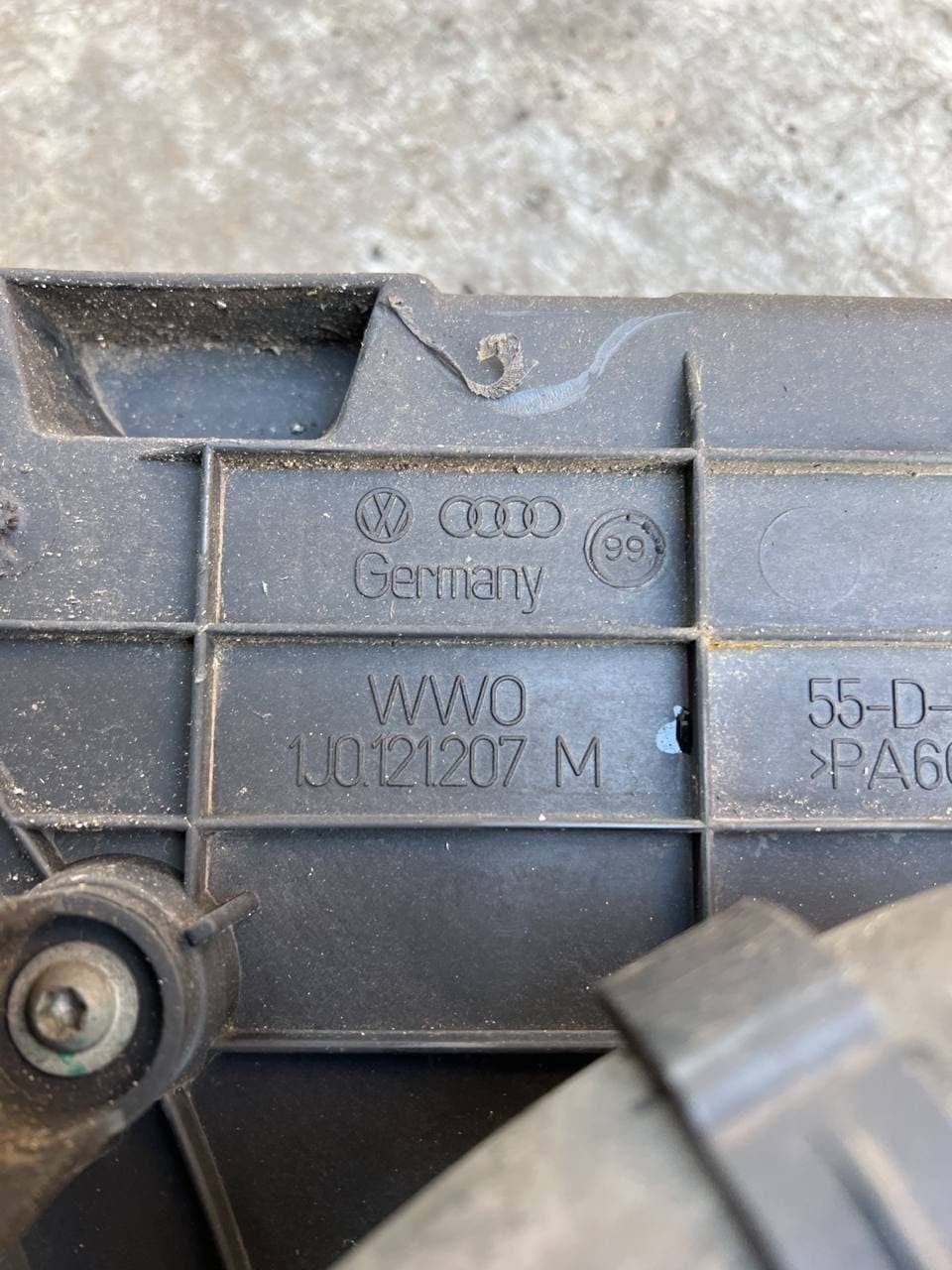Water radiator engine Volkswagen Golf mk 4 / Audi A3 1.9 TDI '99 code 1j0121253N - F&P CRASH SRLS - Used Parts