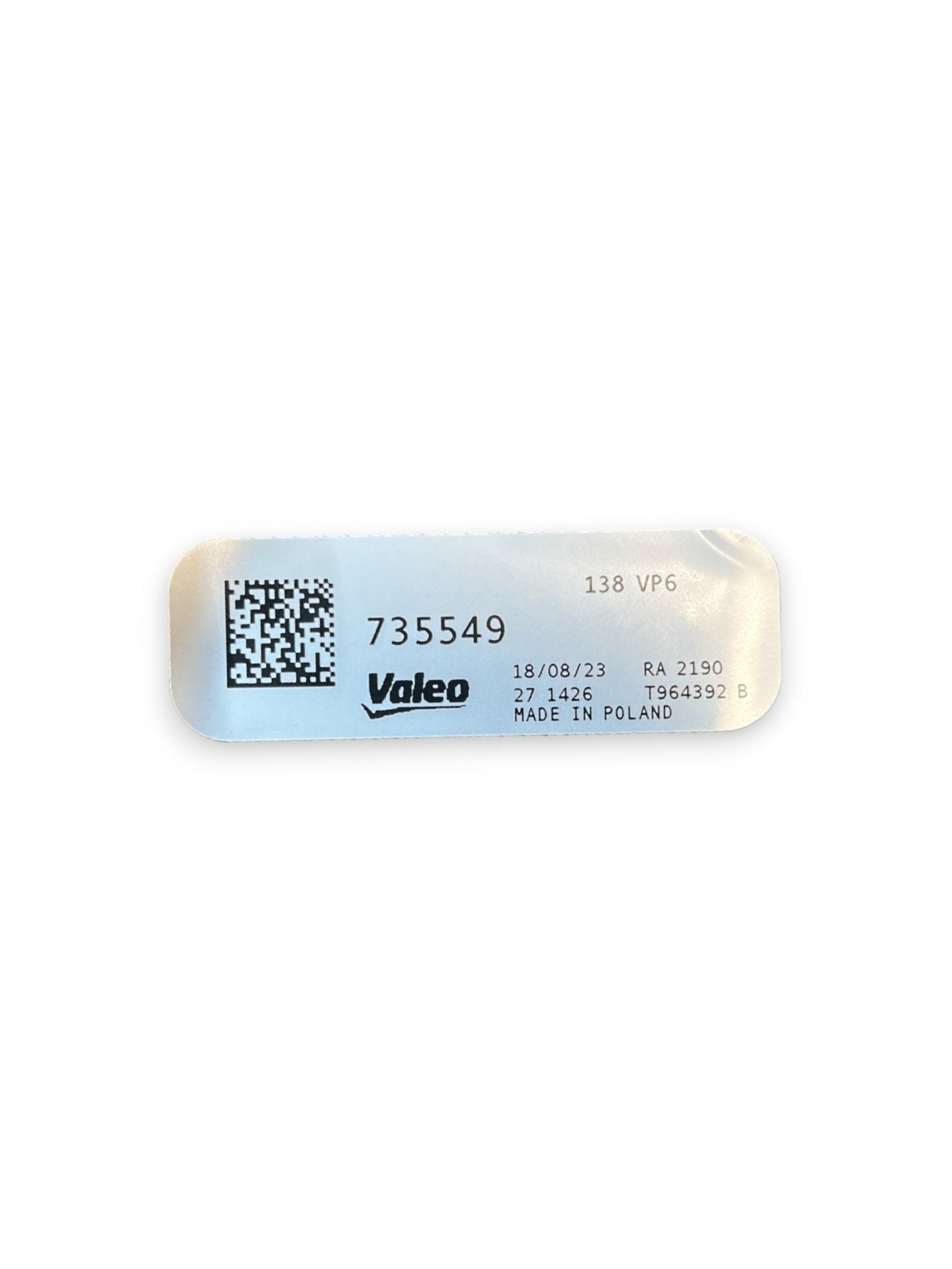 Radiatore Acqua Valeo Volkswagen Golf 7 VII / Seat Leon 5F / Audi A3 8V ( 2012 > ) cod : 735549 - F&P CRASH SRLS - Ricambi Usati