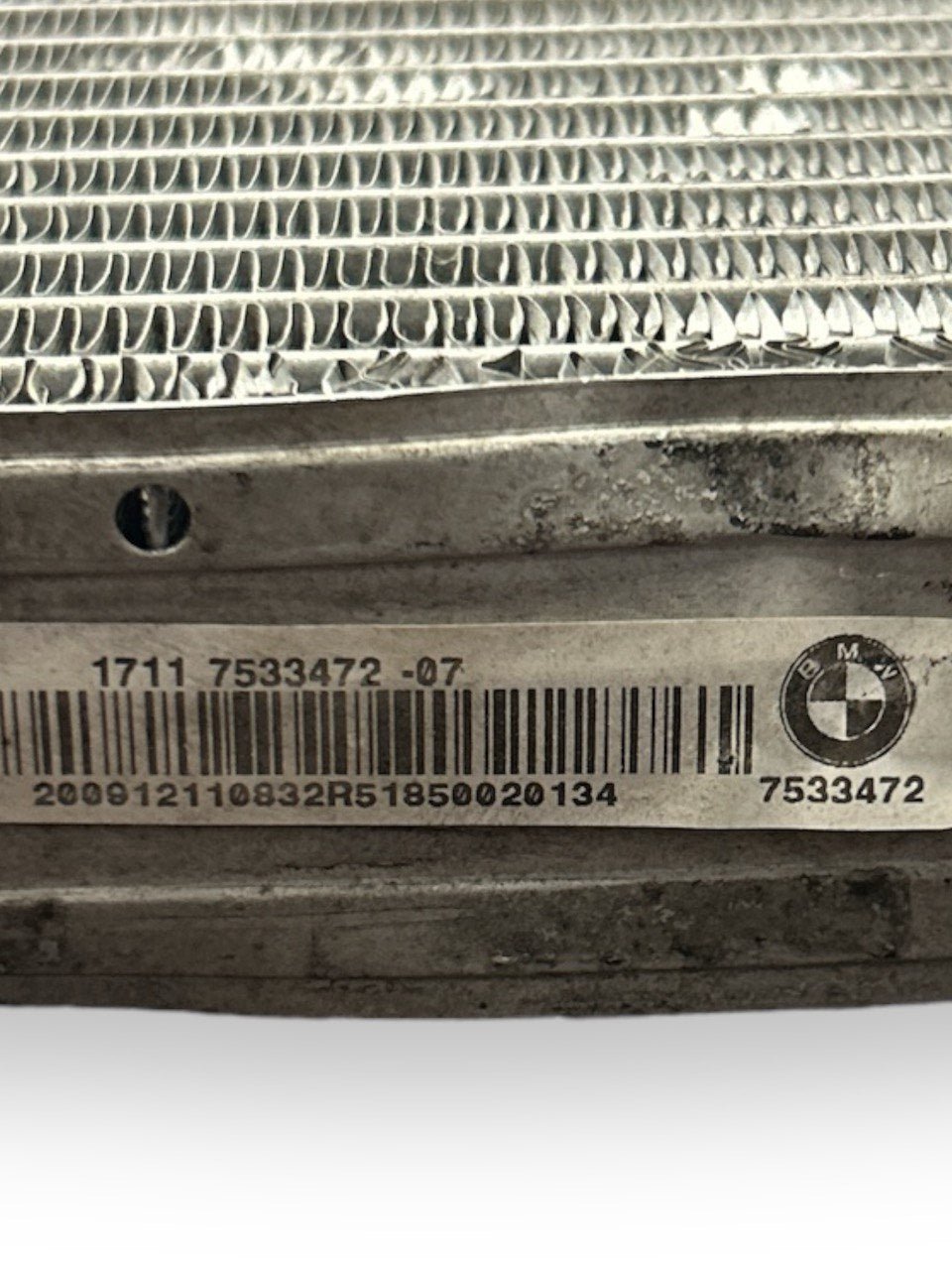 BMW X6 (E71) 3.0 Diesel Radiator (2007 > 2014) cod.7533472 - F&P CRASH SRLS - Used Parts