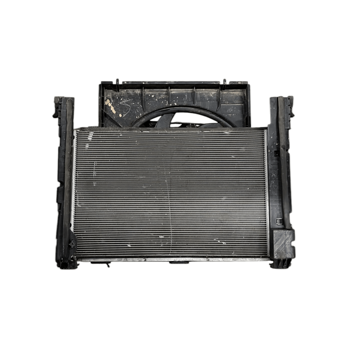 Radiatore con elettro ventola Bmw X3 F25 2.0 diesel (2010 - 2017) cod.73912311 / 7562594 - 02 - F&P CRASH SRLS - Ricambi Usati