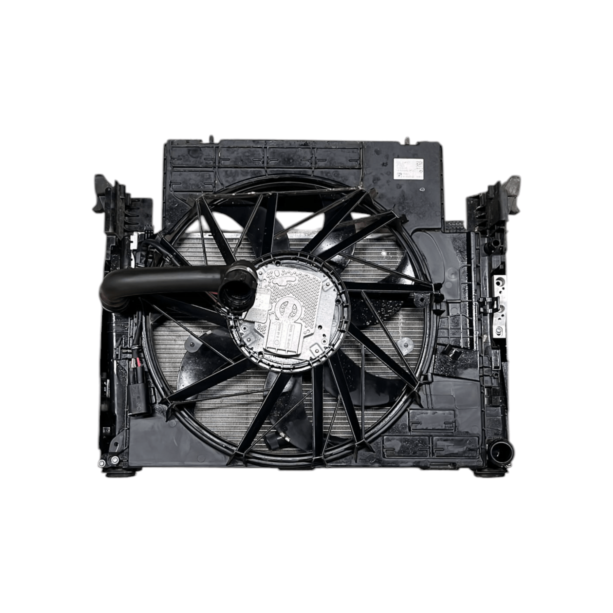 Radiatore con elettro ventola Bmw X3 F25 2.0 diesel (2010 - 2017) cod.73912311 / 7562594 - 02 - F&P CRASH SRLS - Ricambi Usati