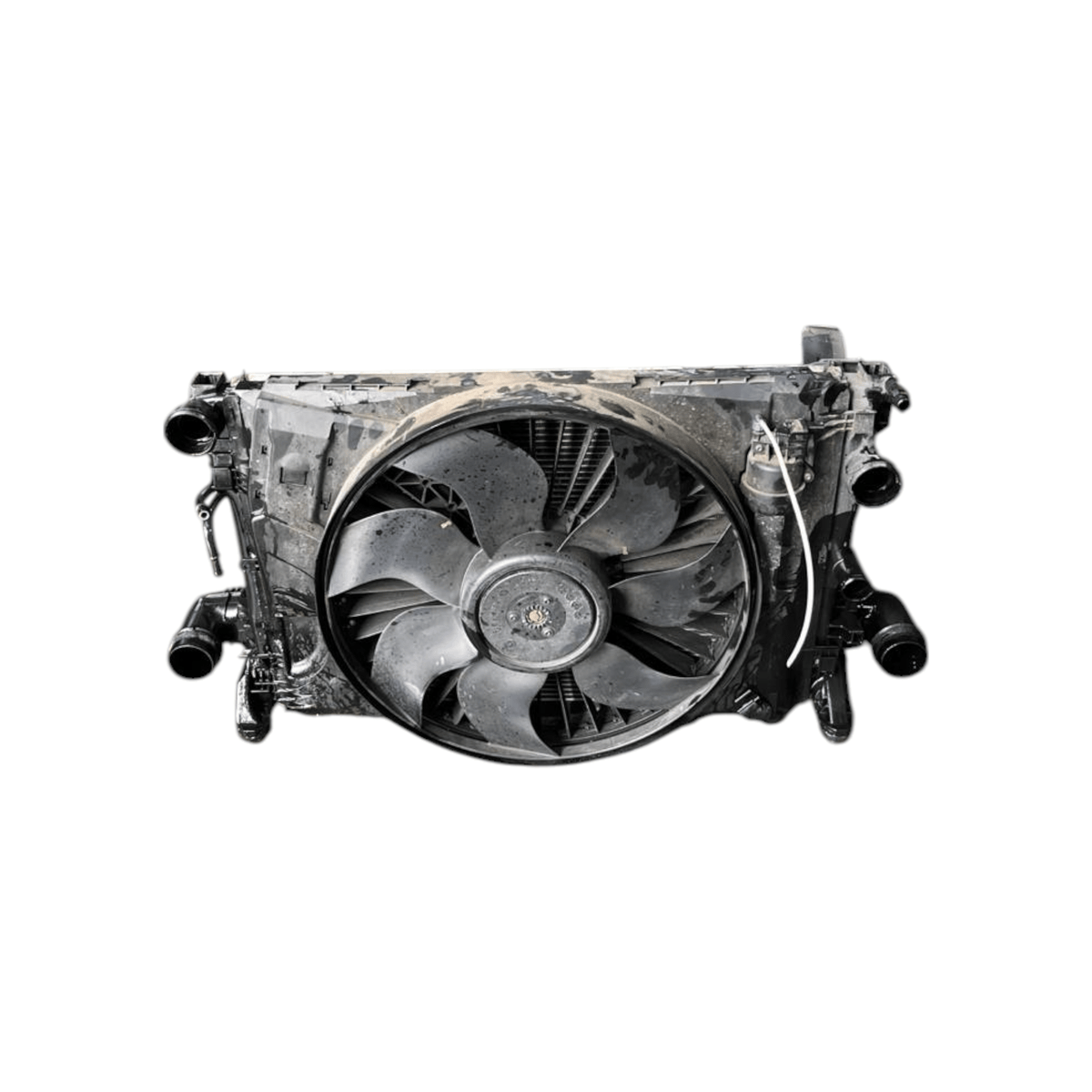 Radiatore con elettro ventola e intercooler Mercedes - Benz classe E W212 cod.A2045000193 2.2 diesel (2009 - 2016) - F&P CRASH SRLS - Ricambi Usati