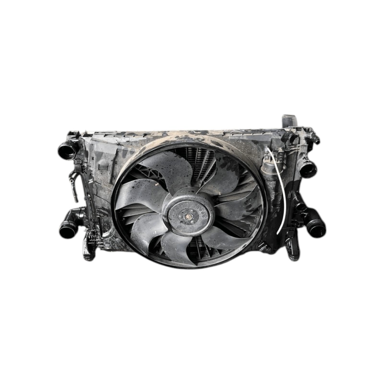 Radiatore con elettro ventola e intercooler Mercedes - Benz classe E W212 cod.A2045000193 2.2 diesel (2009 - 2016) - F&P CRASH SRLS - Ricambi Usati