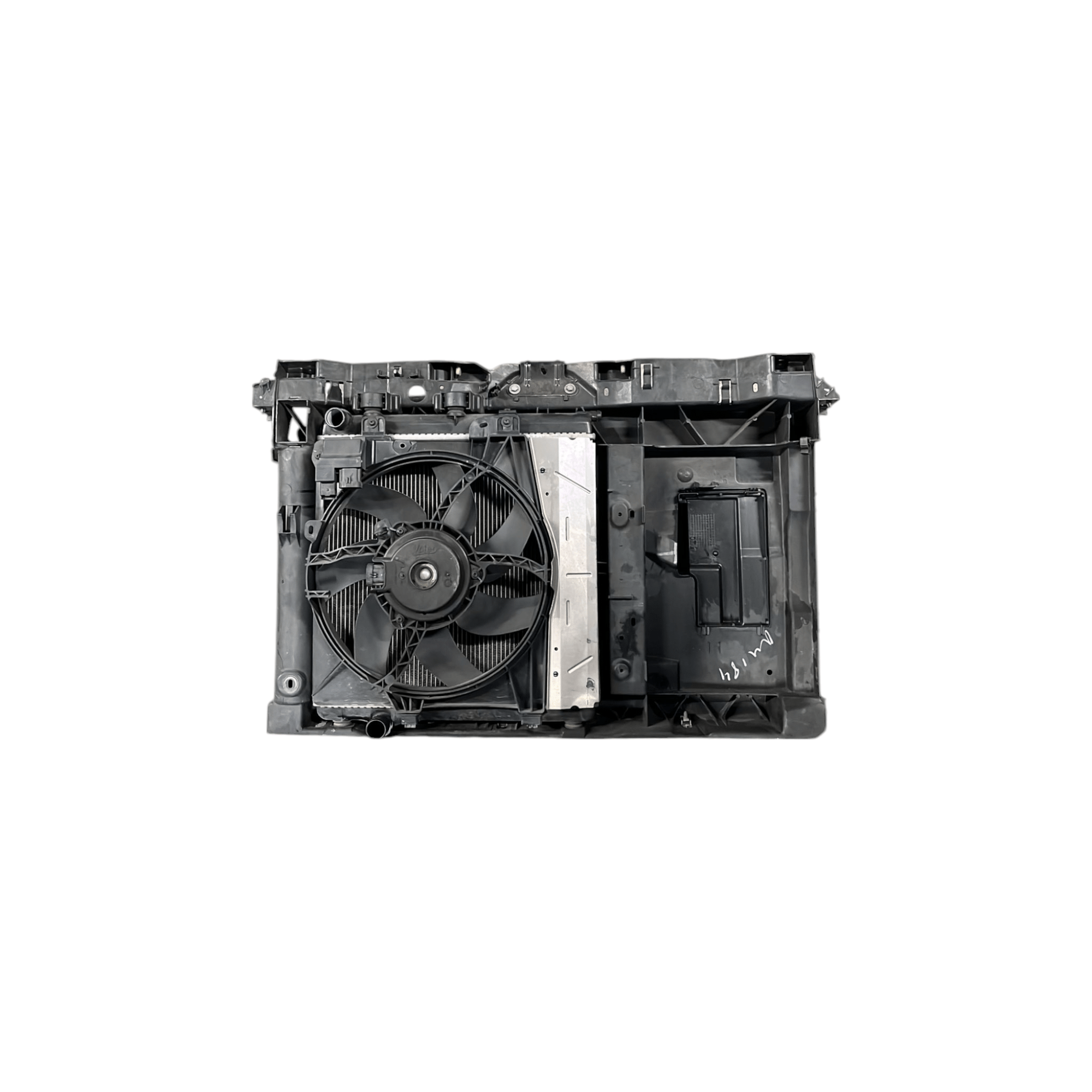 Radiatore con elettro ventola Peugeot 208 1.2 benzina (2012 - 2019) cod.9677952180 - F&P CRASH SRLS - Ricambi Usati