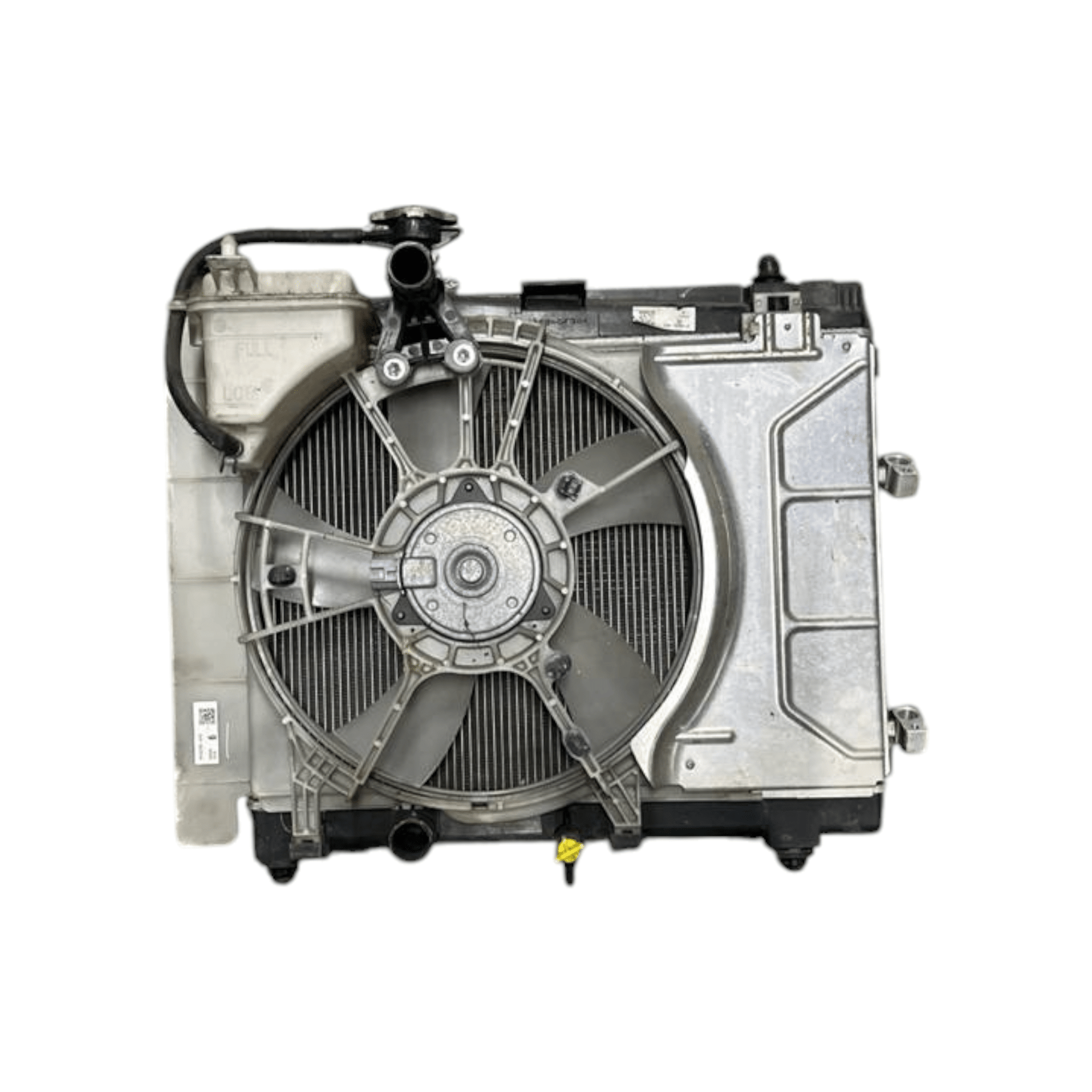 Radiatore con elettroventola Toyota Yaris II 1.3 benzina (2005 - 2011) cod.422750 - 4970 - F&P CRASH SRLS - Ricambi Usati
