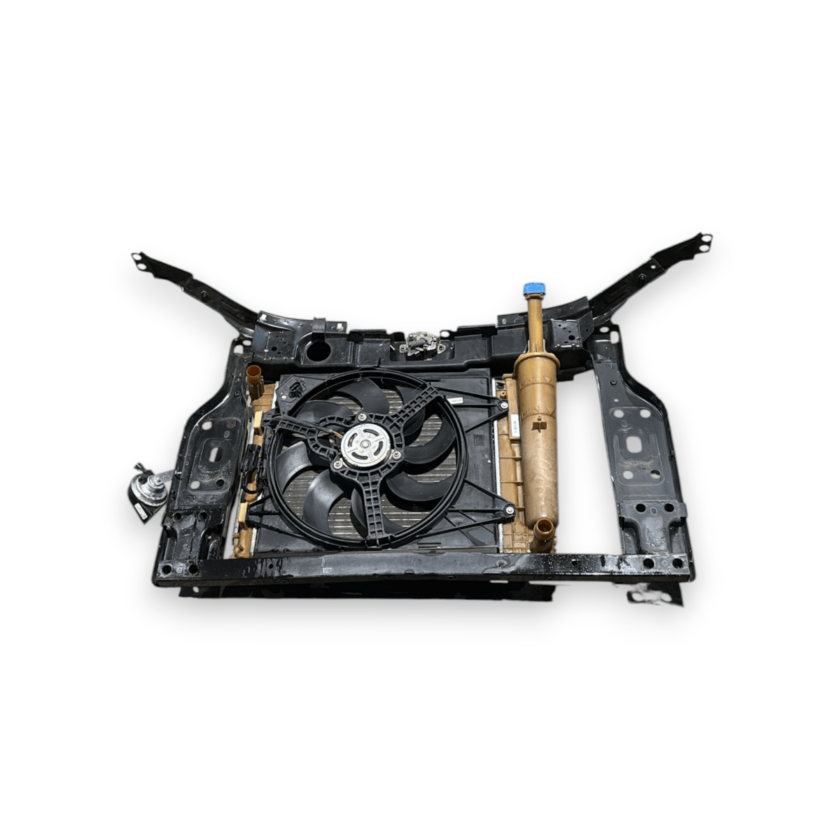 Radiatore + elettroventola fiat 500 1.2 benzina cod:51787115q / 51787111 (2007 - ) - F&P CRASH SRL - Ricambi Usati