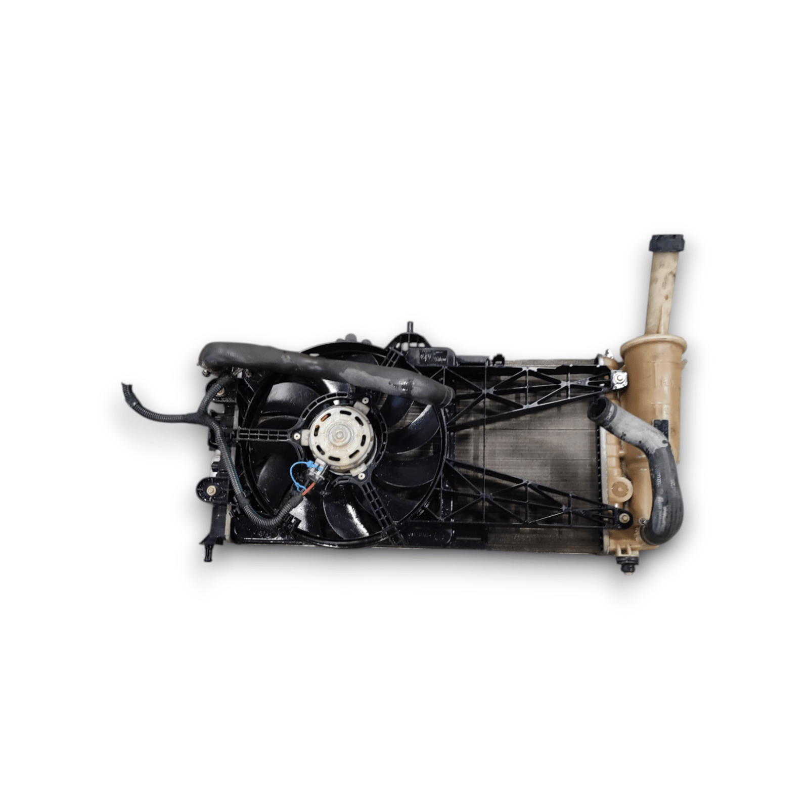 Radiatore + Elettroventola Fiat Punto 1.2 Benzina COD: 874934H (2003 - 2010) - F&P CRASH SRLS - Ricambi Usati