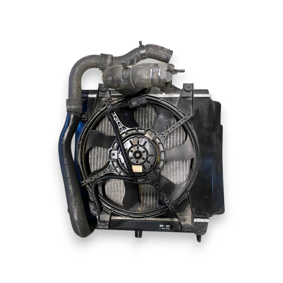 Radiator + electric fan Kia Picanto 1.1 Petrol (2004 - 2016) Code: 25310 - 07000 - F&P CRASH SRLS - Used Parts