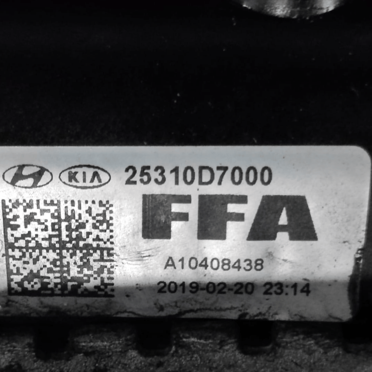 Radiatore + Elettroventola Kia Sportage QL 1.6 Diesel COD: 25310D7000 (2016 - 2021) - F&P CRASH SRLS - Ricambi Usati