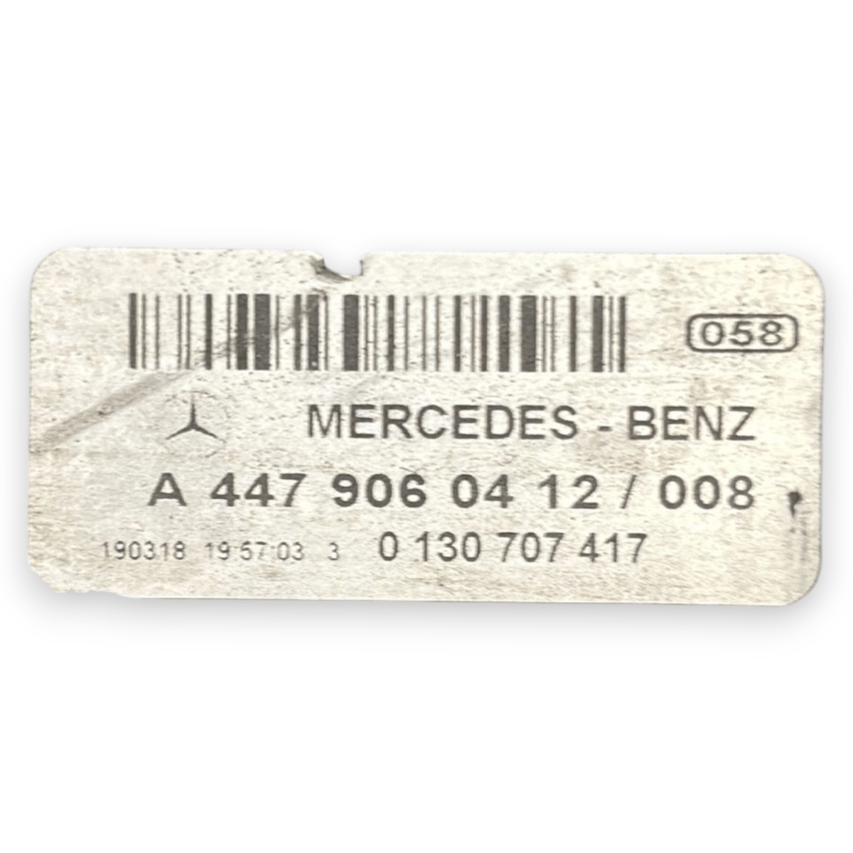 Radiatore + elettroventola mercedes - benz sprinter w910 cod:a9105000200 / a4479060412 (2018 - ) - F&P CRASH SRL - Ricambi Usati