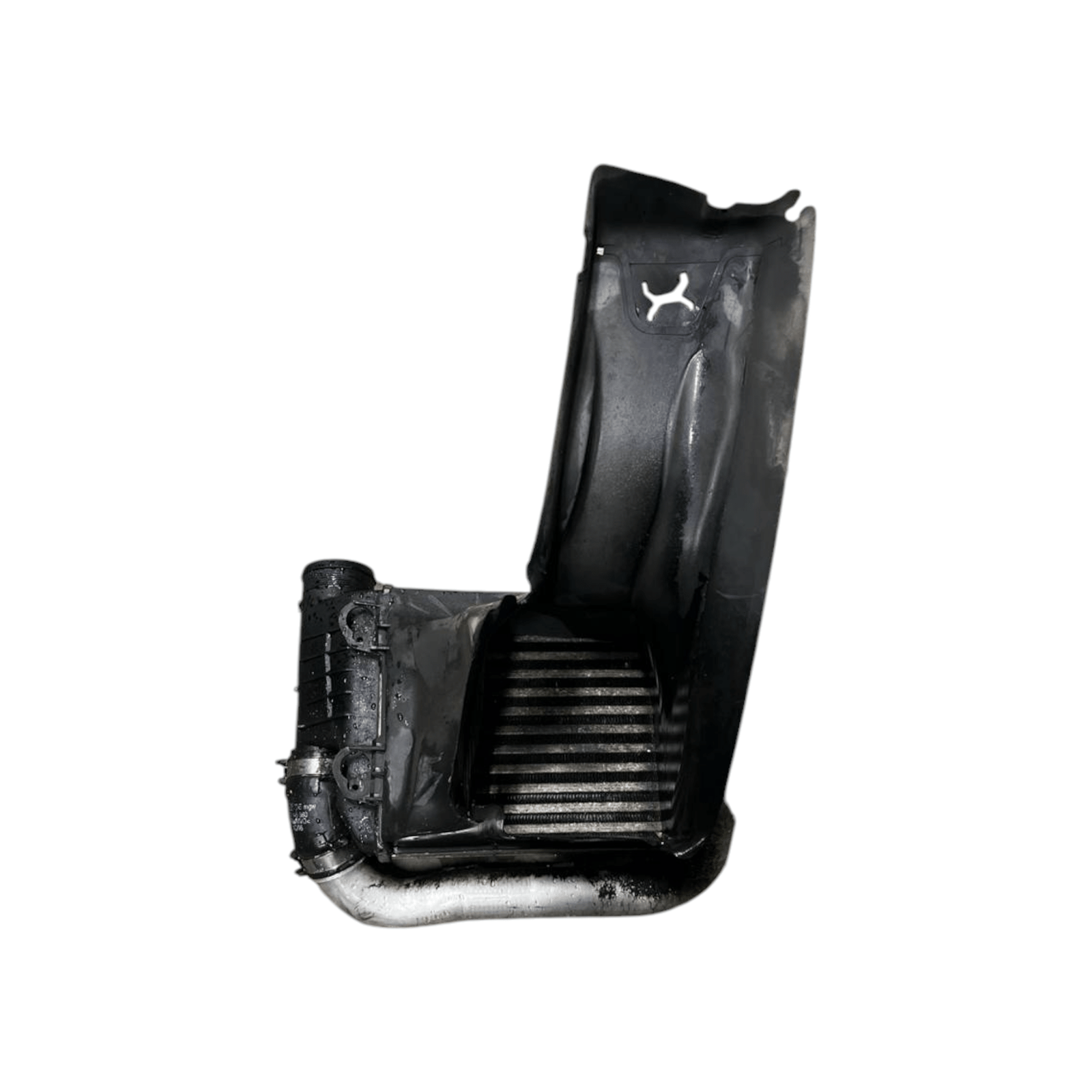 Front intercooler radiator right Audi A6 C6 / 4F 3.0 diesel code 4F0145806AA (2004 - 2012) - F&P CRASH SRLS - Used Parts