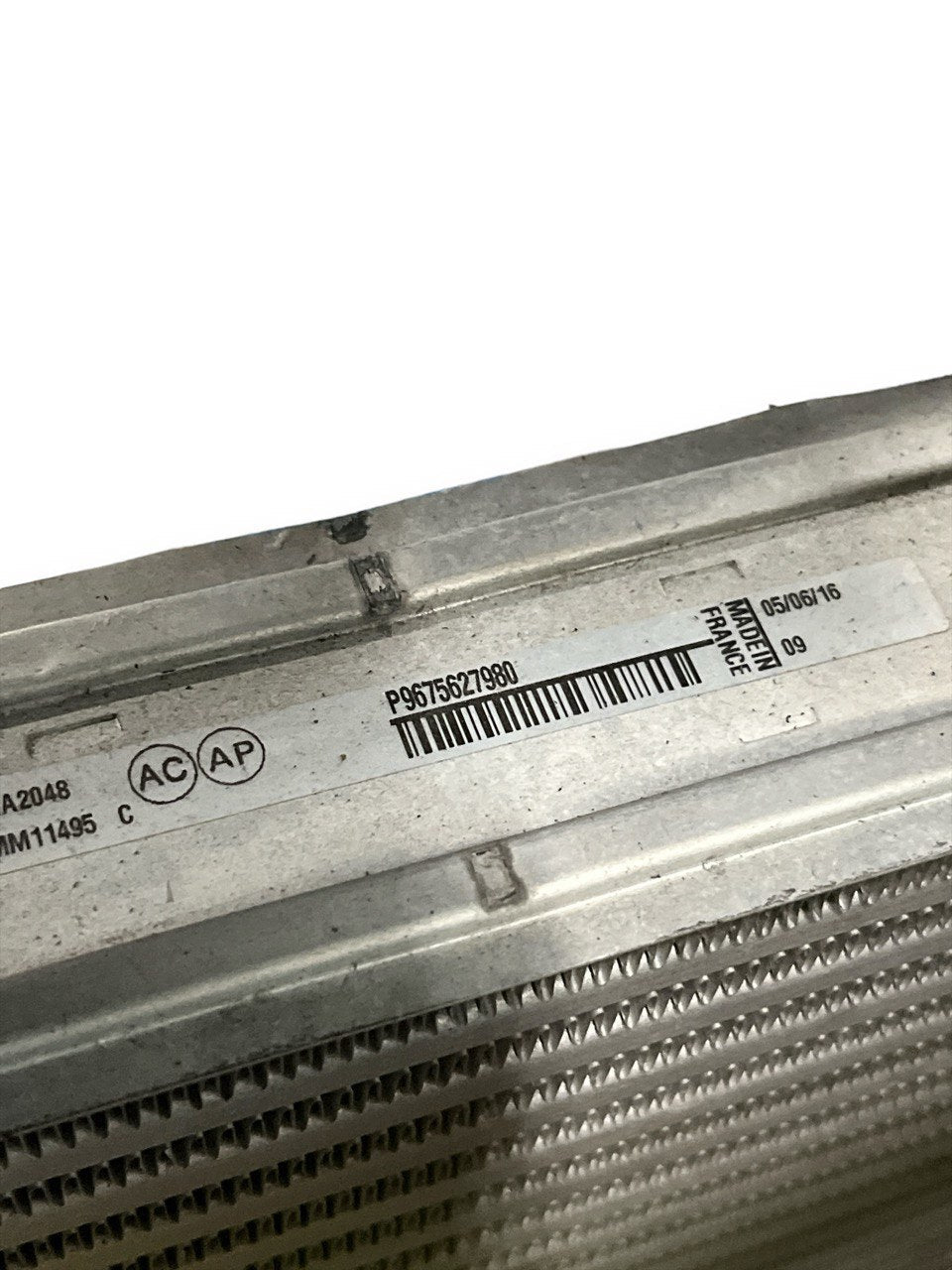 Radiatore / Intercooler Opel Corsa F 1.5 Diesel (2019>)cod.P9675627980 - F&P CRASH SRLS - Ricambi Usati