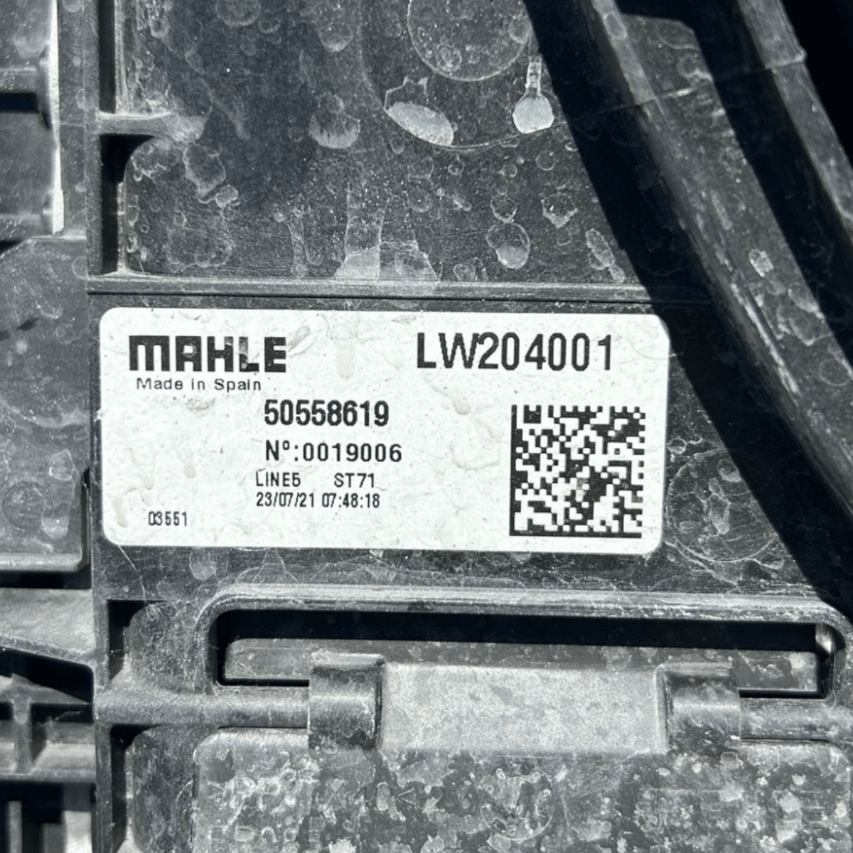 Maserati Grecale 2.0 petrol / hybrid radiator code: 50558619 (2022 >) - F&P CRASH SRLS - Used Parts
