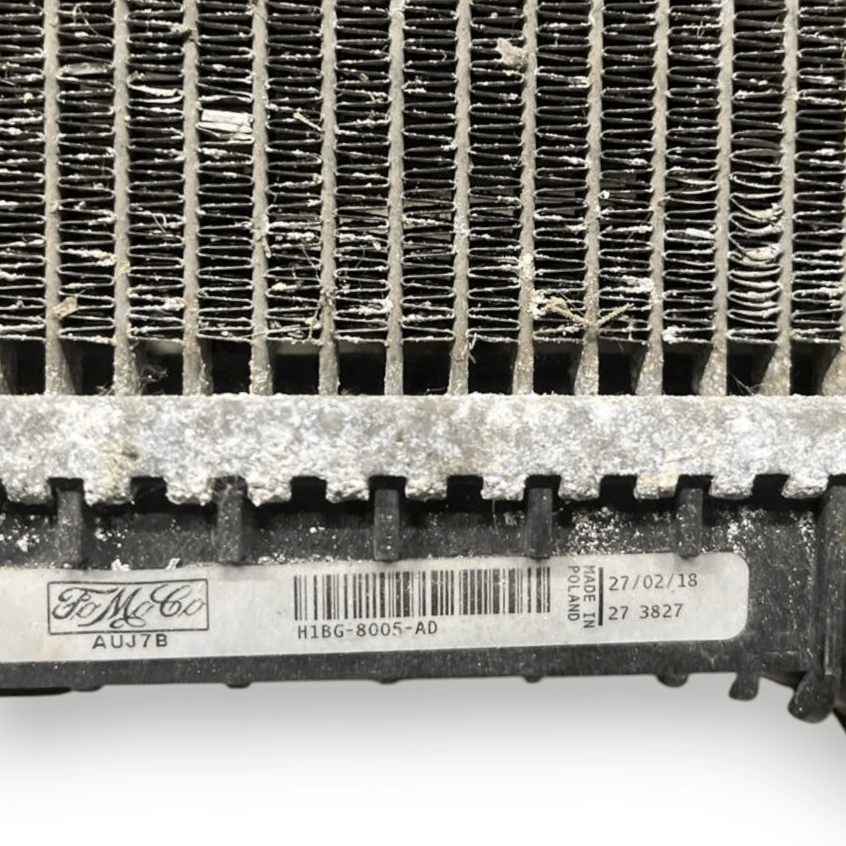 Ford Fiesta VII 1.1 Petrol Engine Radiator (2017 to 2013) code: H1BG - 8005 - AD - F&P CRASH SRLS - Used Parts