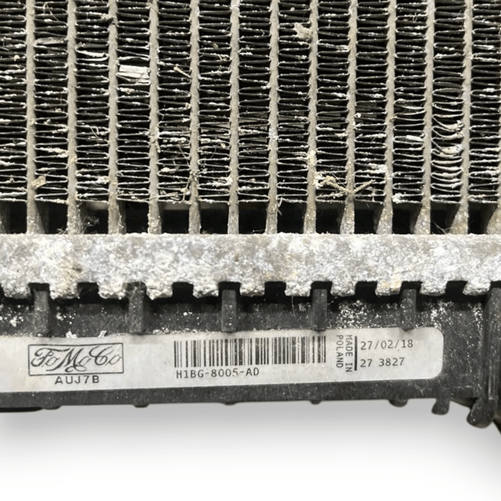 Ford Fiesta VII 1.1 Petrol Engine Radiator (2017 to 2013) code: H1BG - 8005 - AD - F&P CRASH SRLS - Used Parts