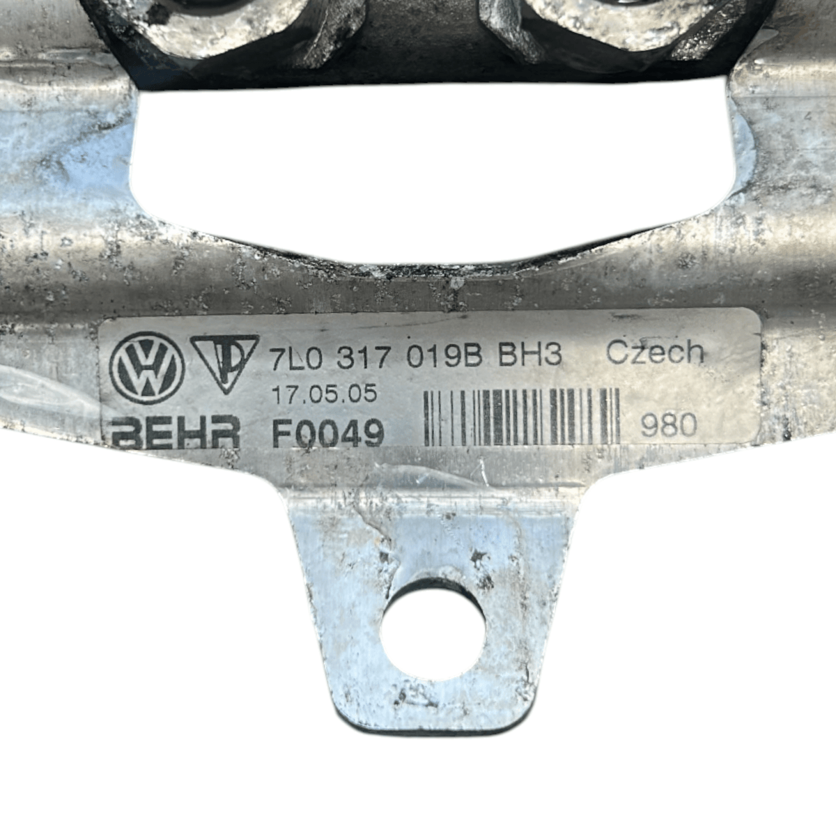 Radiatore Olio Cambio Automatico Porsche Cayenne 9PA 3.0 Diesel COD: 7L0317019B (2003 - 2010) - F&P CRASH SRLS - Ricambi Usati