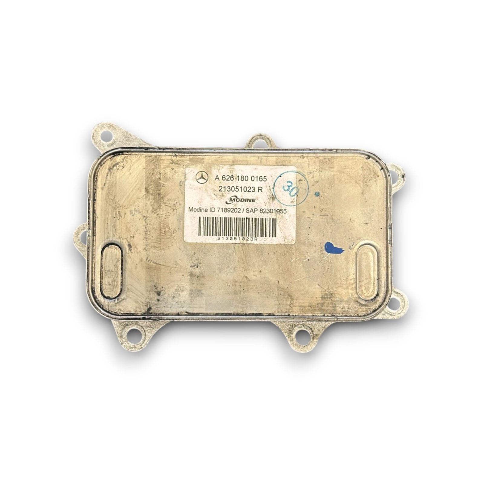 Oil Radiator Mercedes Benz Class C (W205) 1.6 Diesel code A6261800165 (2014 > 2021) - F&P CRASH SRLS - Used Parts
