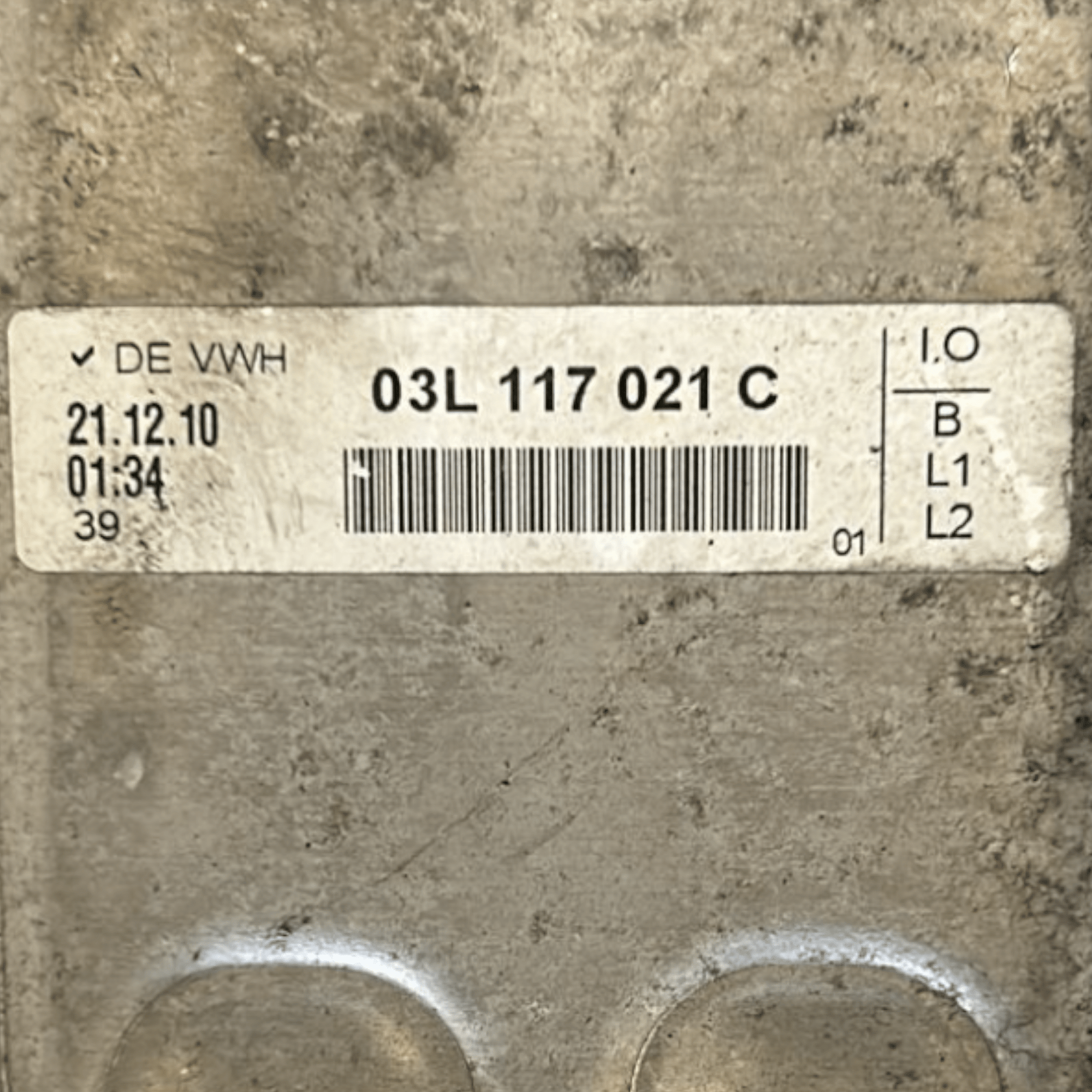 Radiatore Olio Seat Leon III 2.0 Diesel cod:03L117021C (2013 > 2019) - F&P CRASH SRLS - Ricambi Usati