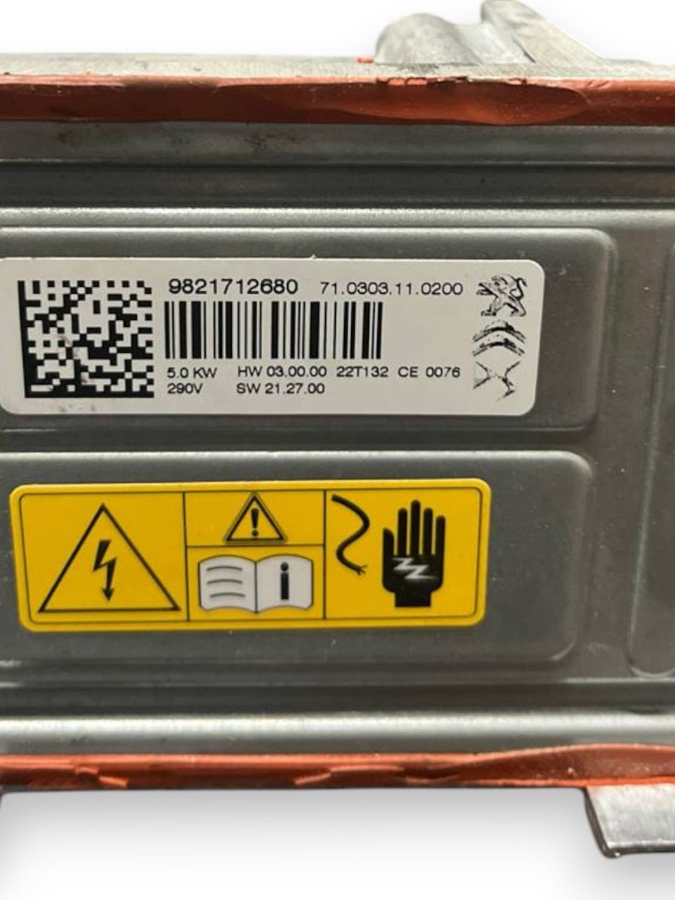 Radiatore Riscaldamento Batterie Peugeot 308 III 1.6 Hybrid / Benzina (2021>) cod: 9821712680 - F&P CRASH SRLS - Ricambi Usati