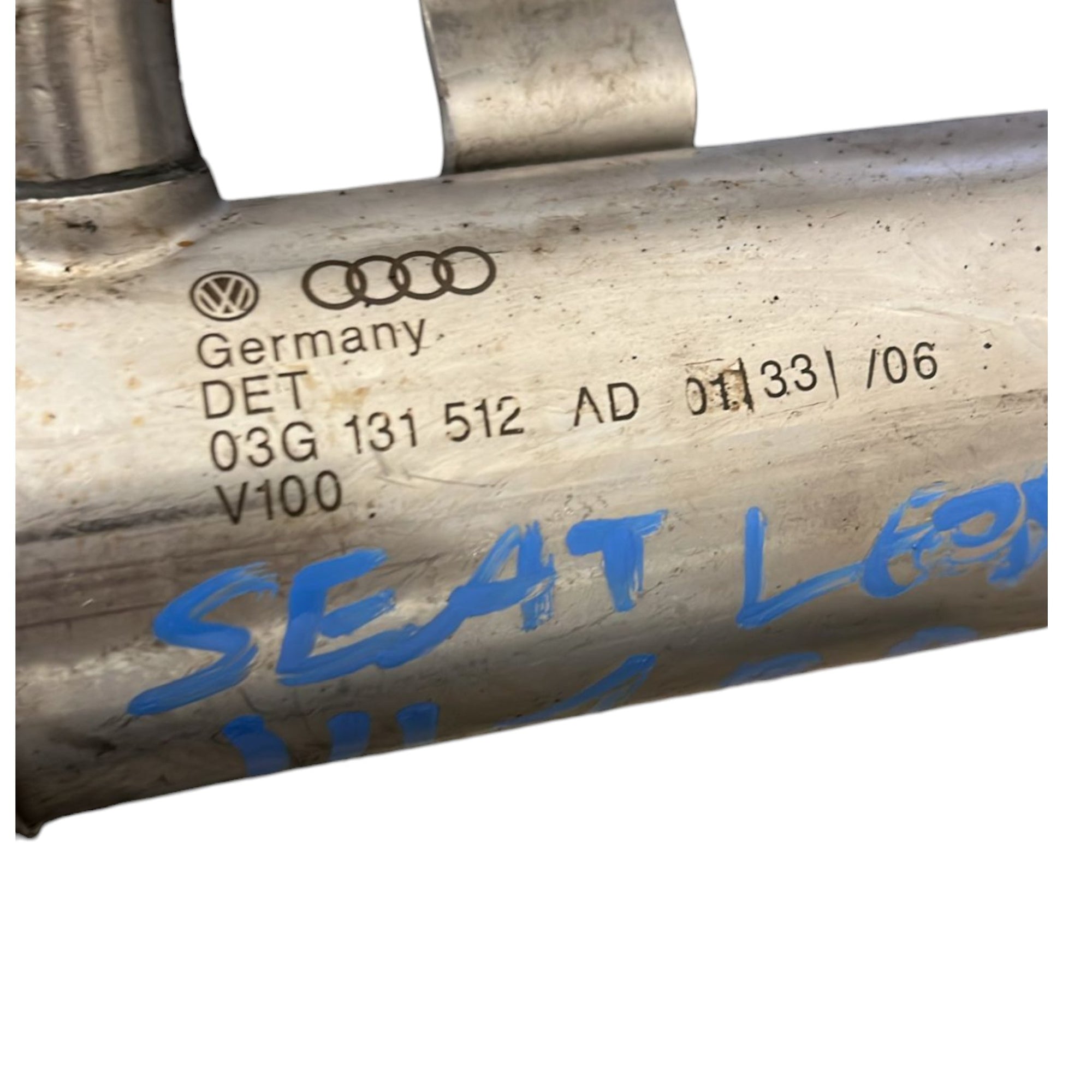 Radiatore Scarico Gas Seat Leon III cod:03G131512AD 1.9 Diesel (2013 > 2019) Valvola EGR - F&P CRASH SRLS - Ricambi Usati