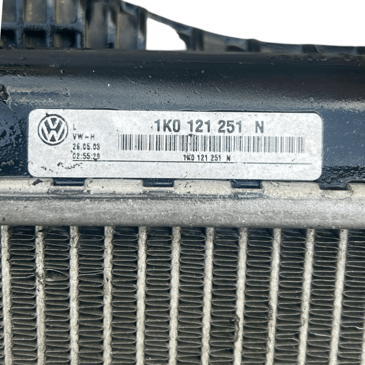 Radiatore Volkswagen Golf V 2.0 Diesel COD: 1K0121251N (2003 - 2008) - F&P CRASH SRLS - Ricambi Usati