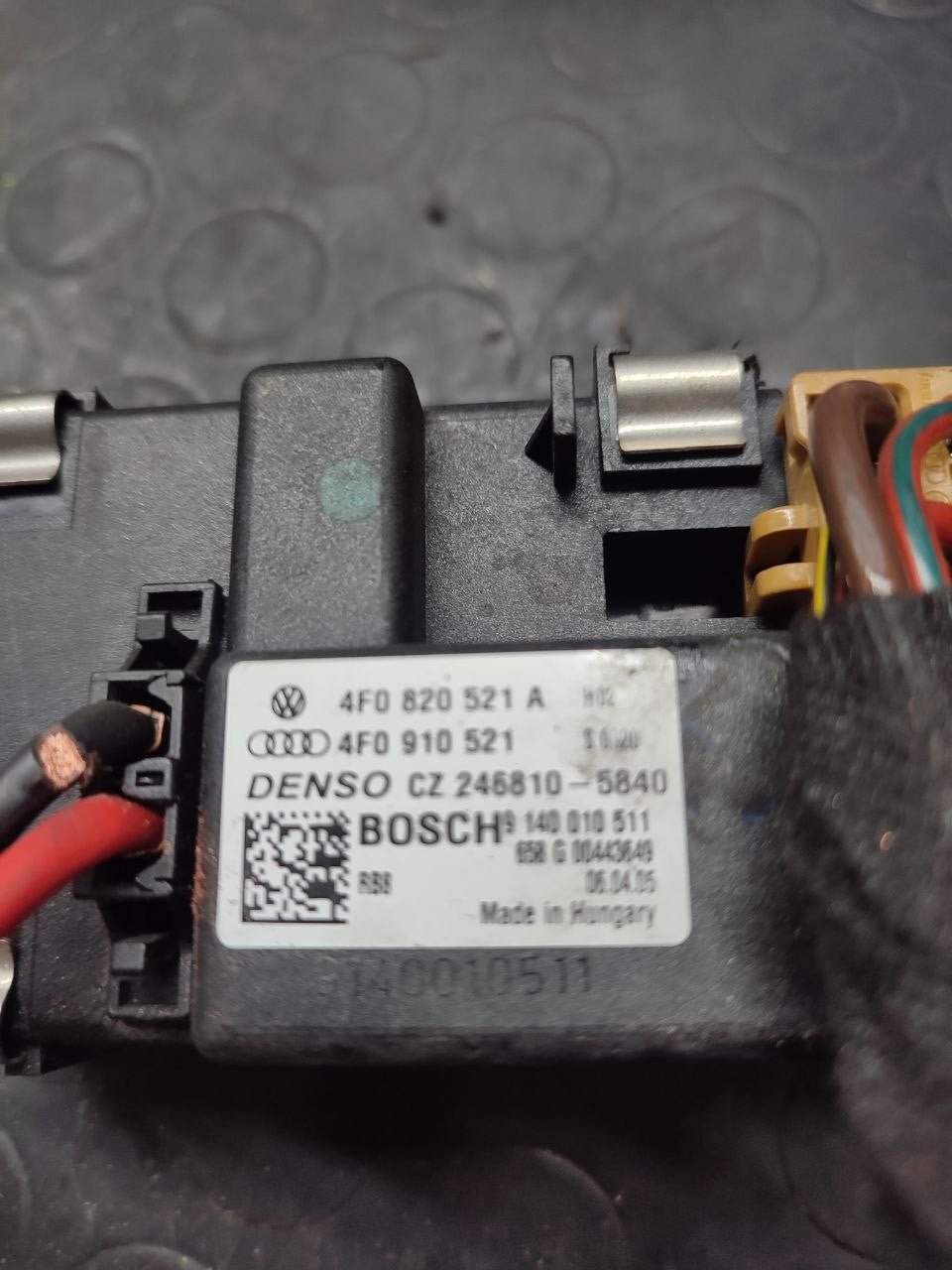 Heater fan resistor Audi A6 (4f - 2007) 3.0 tdi code 4f0820521a - F&P CRASH SRLS - Used Parts