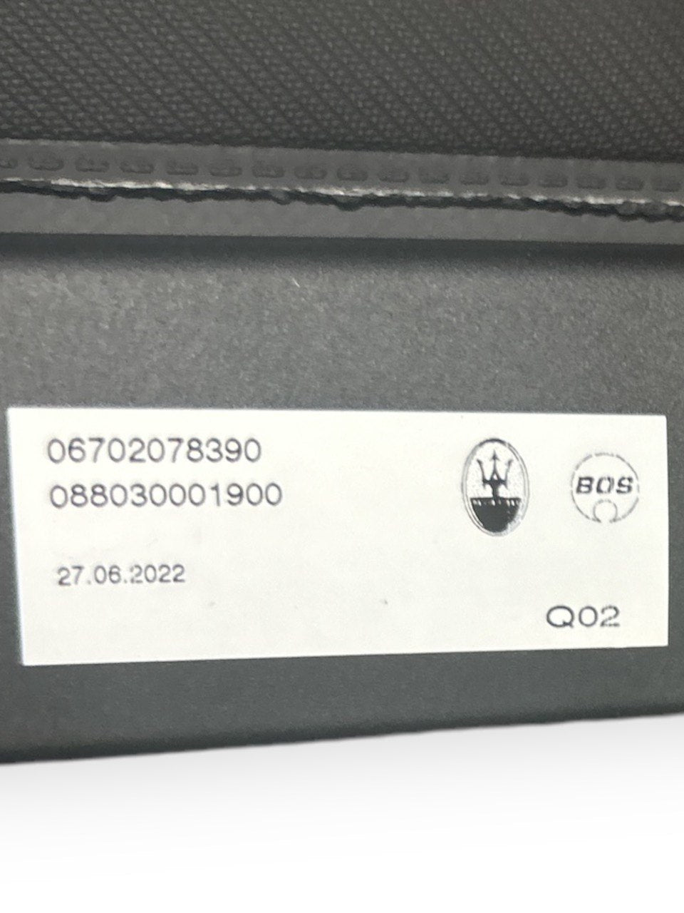 Ripiano / Cappelliera A Tendina Maserati Grecale (2022 > ) cod.06702078390 - F&P CRASH SRLS - Ricambi Usati