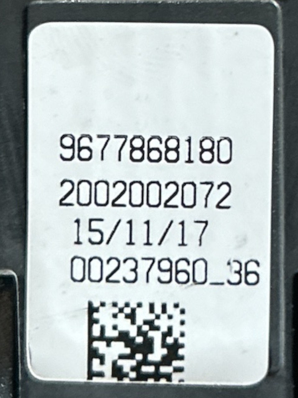 Ripiano / Cappelliera Citroen C4 Picasso (2013 > 2022) cod.9677868180 - F&P CRASH SRLS - Ricambi Usati