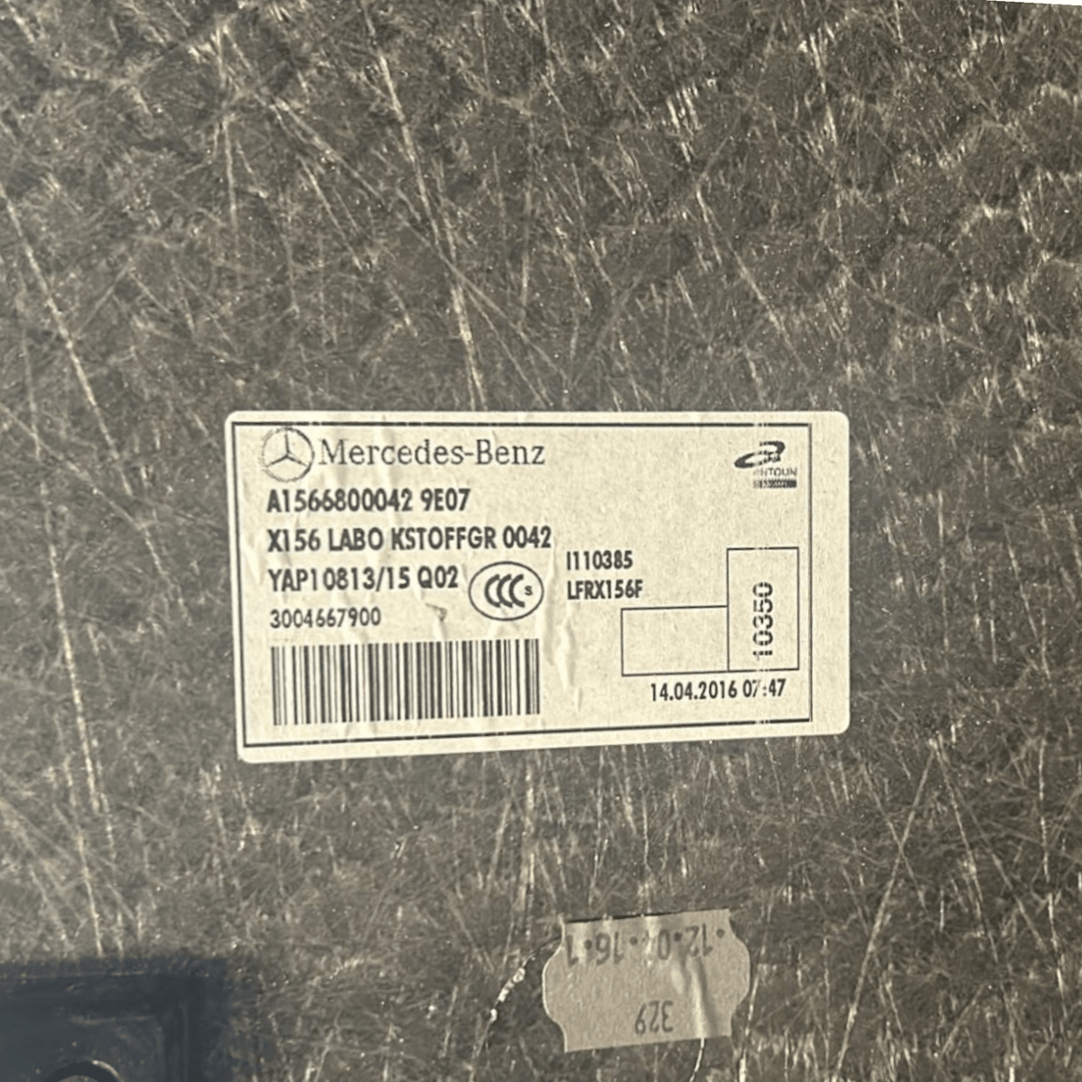 Ripiano / Tappeto Bagagliaio Mercedes Benz GLA (X156) cod.A1566800042 (2013 > 2019) - F&P CRASH SRLS - Ricambi Usati