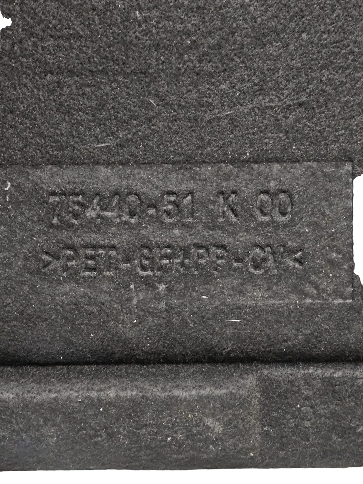 Liner / Trunk Mat Suzuki Splash / Opel Agila B (2008 - 2015) Code:75440 - 51K00 - F&P CRASH SRLS - Used Parts