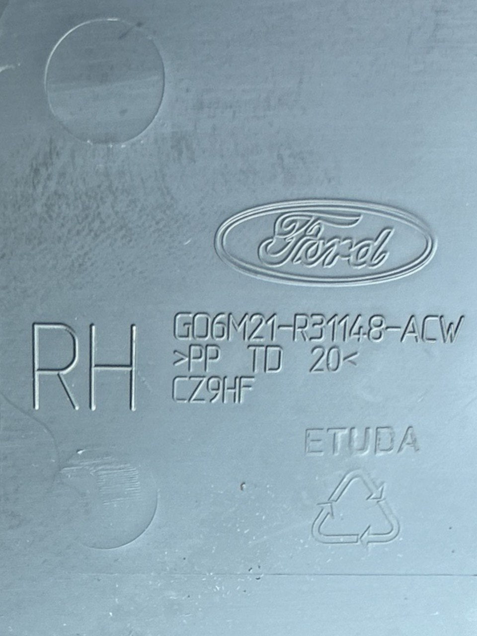 Rivestimento Bagagliaio Destro Ford S - Max (2006 > 2015) cod.G06M21 - R31148 - ACW - F&P CRASH SRLS - Ricambi Usati