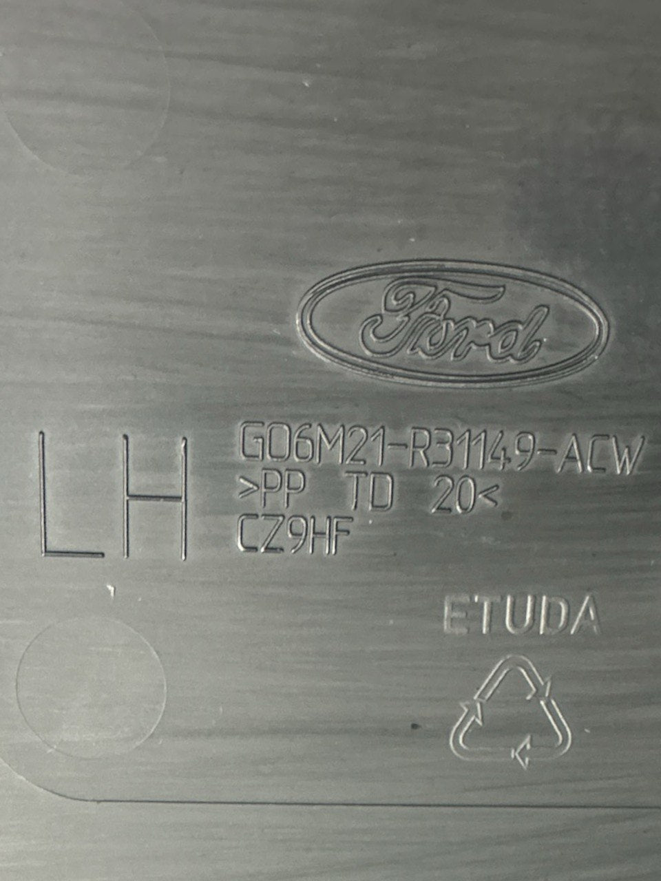 Rivestimento Bagagliaio Sinistro Ford S - Max (2006 > 2015) cod.G06M21 - R31149 - ACW - F&P CRASH SRLS - Ricambi Usati