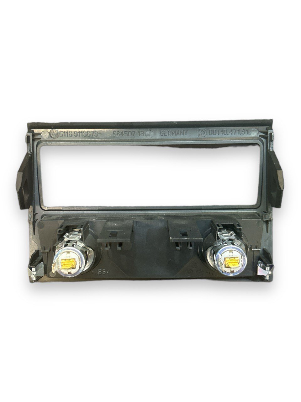 Cover / Rear Central Console Frame + Cigarette Lighter Bmw Series 7 (F01) (2008 > 2012) code 51169113673 - F&P CRASH SRLS - Used Parts