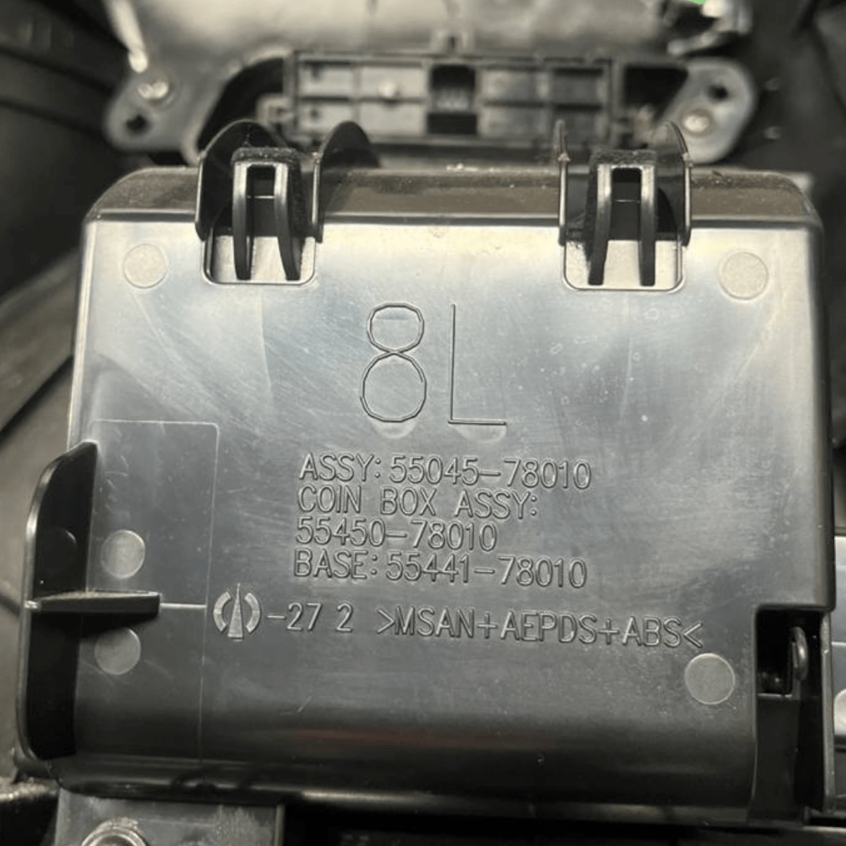Rivestimento Cruscotto inferiore sinistro (sx) Lexus NX II (2021 - ) cod: 55450 - 78010 - F&P CRASH SRLS - Ricambi Usati