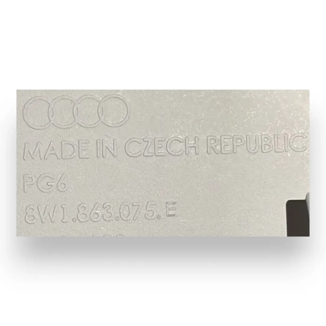 Dettaglio Rivestimento inferiore cruscotto Audi A4 8W 2015–2019 cod. 8W1863075 - foto 3
