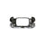 Rivestimento / modanatura autoradio + bocchette aria fiat 500 Cod: 735629541 (2007 - 2015) - F&P CRASH SRLS - Ricambi Usati