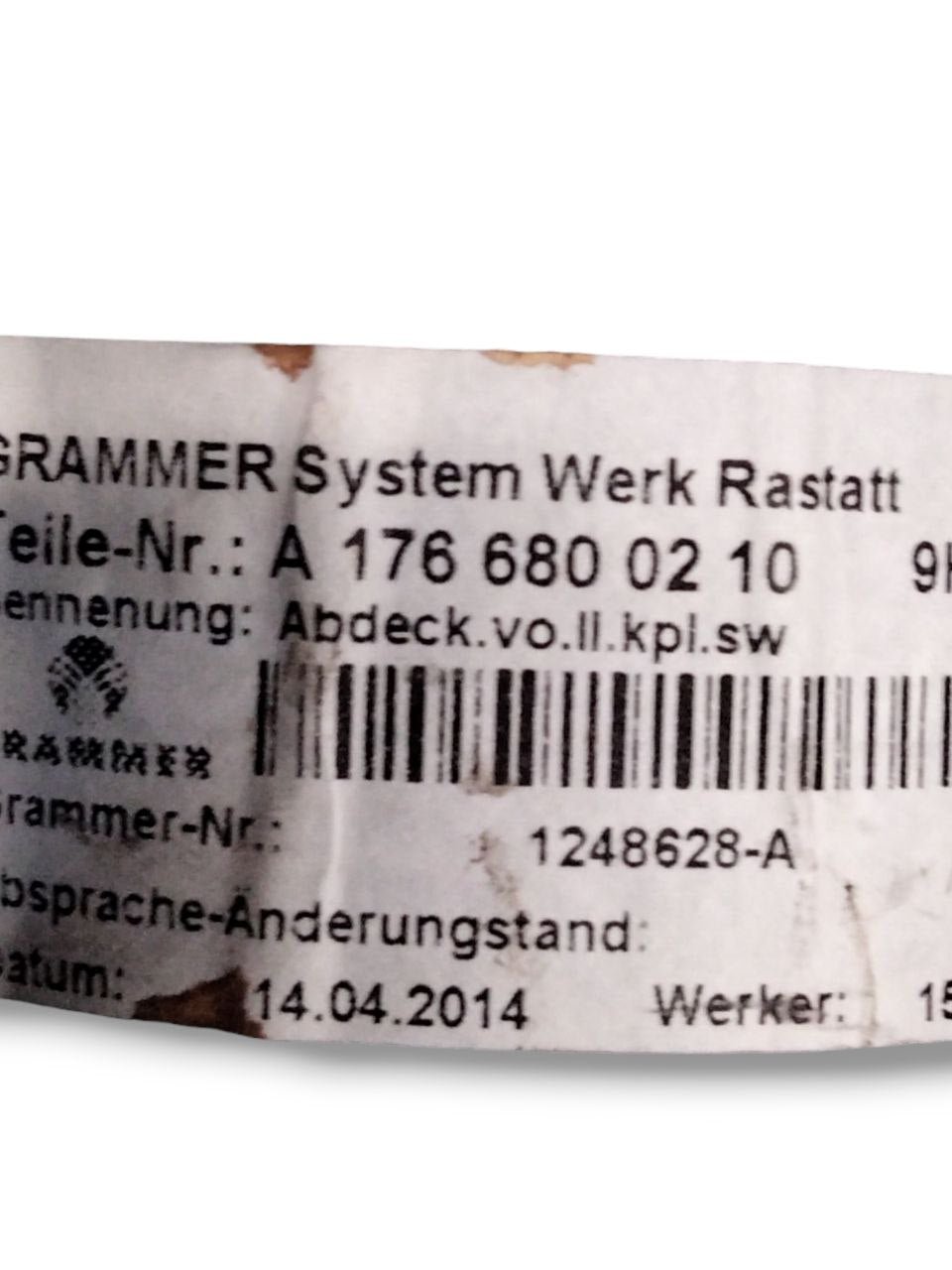 Cover / Trim for Mercedes-Benz A-Class w176 (2012 - 2018) code A1766800210 - F&P CRASH SRLS - Used Parts