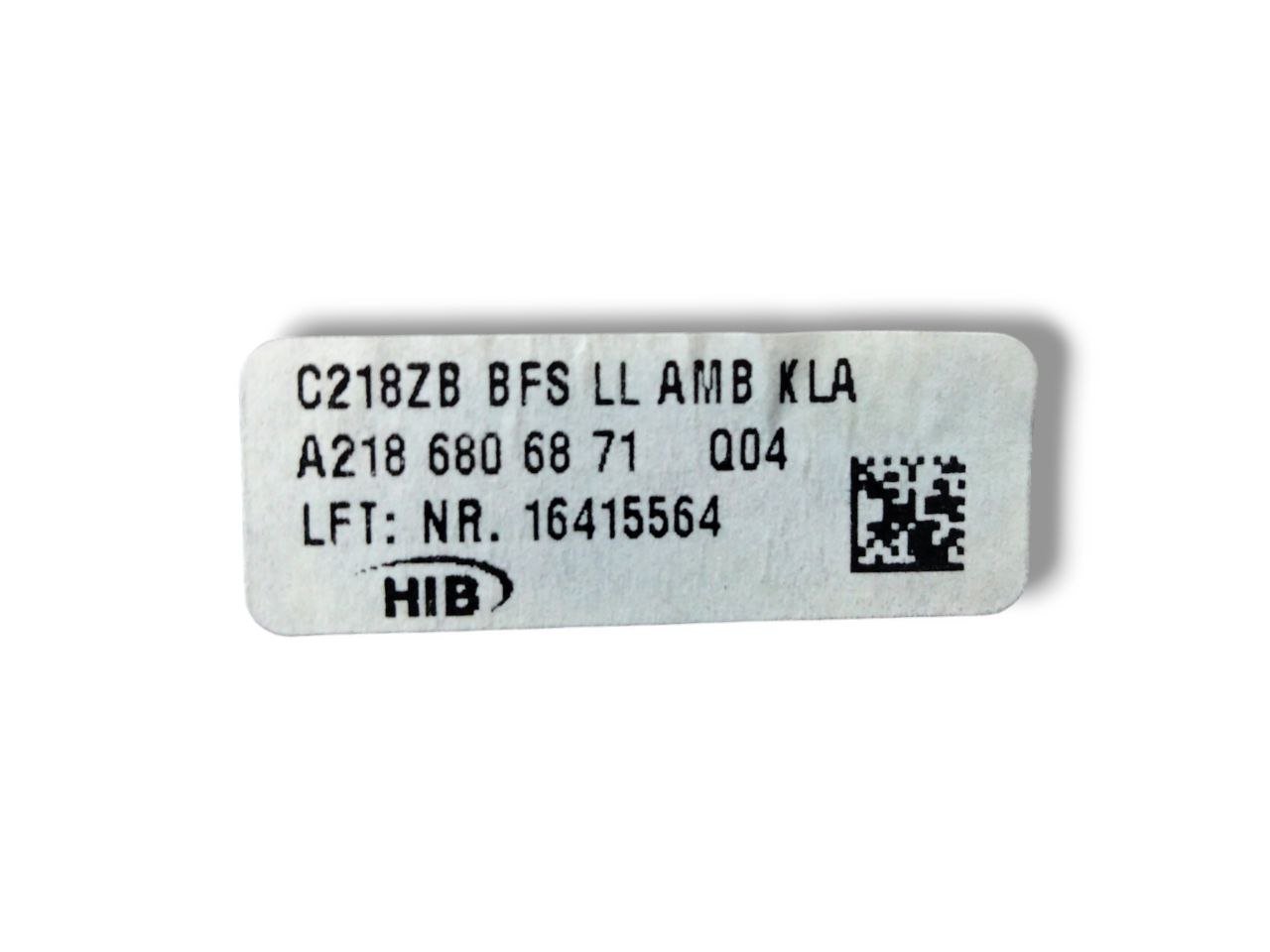 Rivestimento / modanatura Console centrale con bocchette areazione Mercedes CLS w218 (2014) cod.A2186806871 - F&P CRASH SRLS - Ricambi Usati