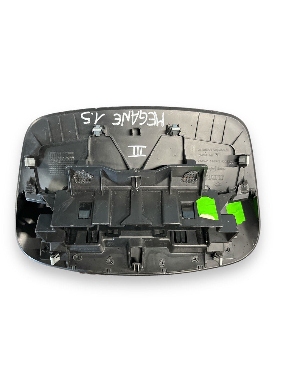 Rivestimento / modanatura display Renault megane III (2008 - 2016) cod.1004595 - F&P CRASH SRLS - Ricambi Usati