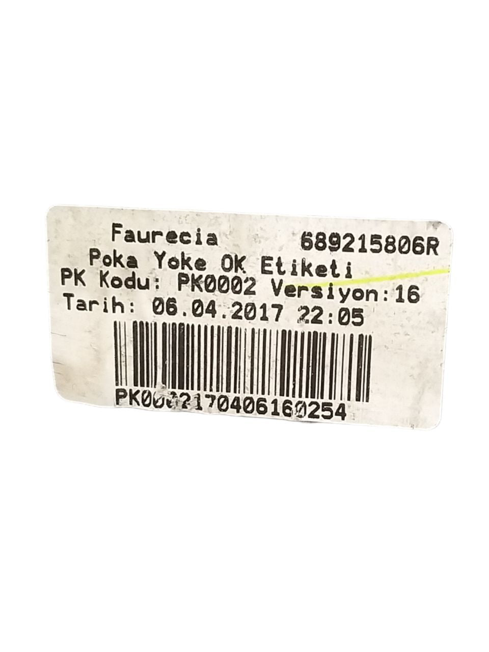 Rivestimento / Modanatura Inferiore Piantone Di Sterzo Renault Clio IV ( 2012 - 2021 ) Cod : 689215806R - F&P CRASH SRLS - Ricambi Usati