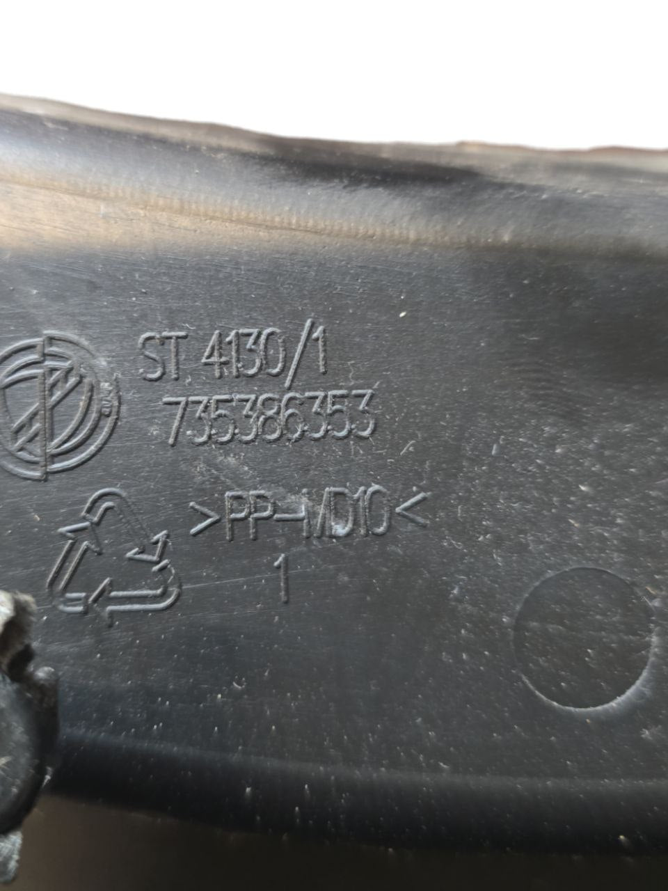COVERING / INTERNAL TRIM DASHBOARD FIAT GRANDE PUNTO (2005 - 2008) Code: 735386353 - F&P CRASH SRLS - Used Parts