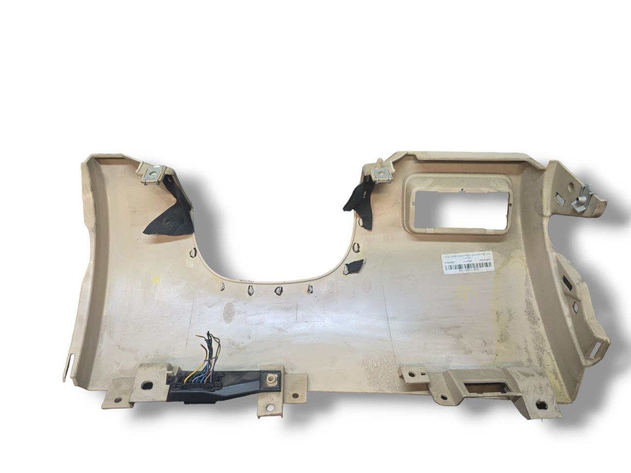Rivestimento / Modanatura Interna Cruscotto Inferiore + Presa OBD Jaguar XF X 260 ( 2015 >) Cod : BCUVB - F&P CRASH SRLS - Ricambi Usati