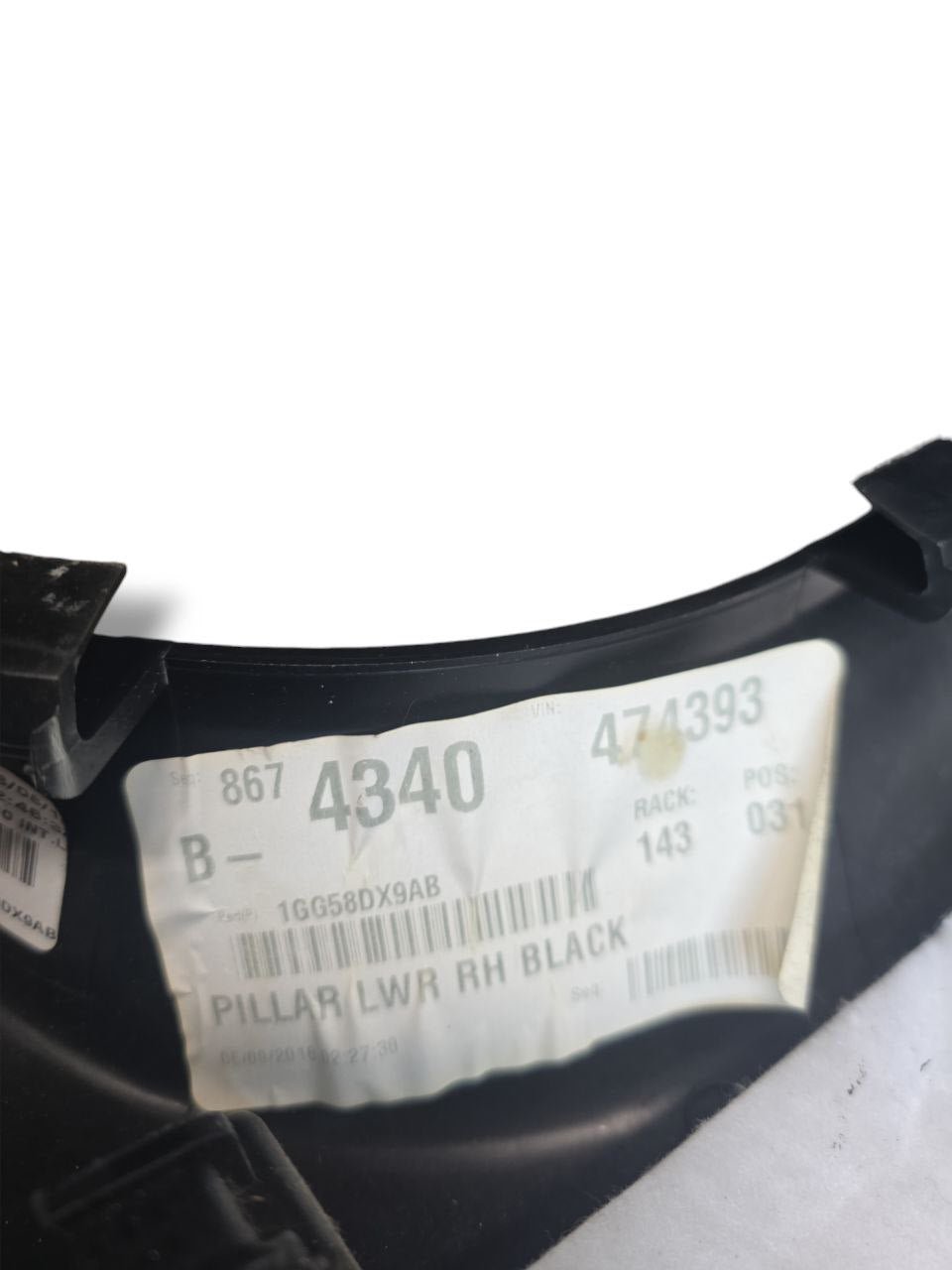 COVERING / INTERNAL MOULDING RIGHT COLUMN JEEP GRAND CHEROKEE (1998 - 2004) Code: 1GG58DX9AB - F&P CRASH SRLS - Used Parts
