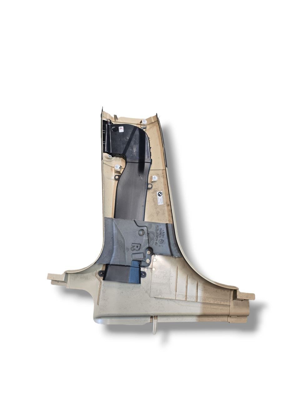 Cover / Internal Trim Right Side Pillar Bmw Series 7 F01 - F02 ( 2008 - 2015 ) Code: 9112742 - F&P CRASH SRLS - Used Parts