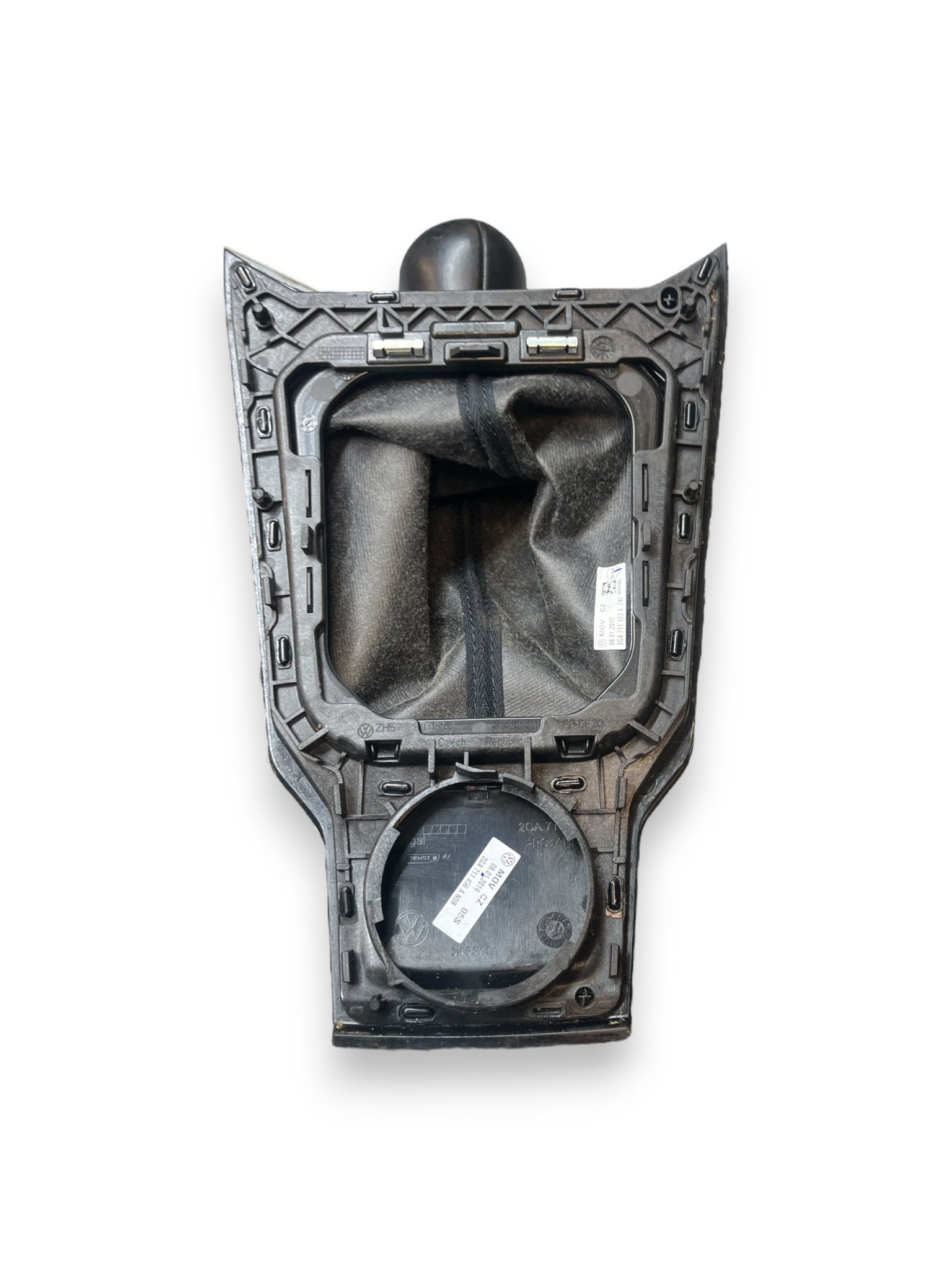Cover Trim Gear Shift Knob Boot Volkswagen T - Roc (2018) code: 2GA711456A - F&P CRASH SRLS - Used Parts