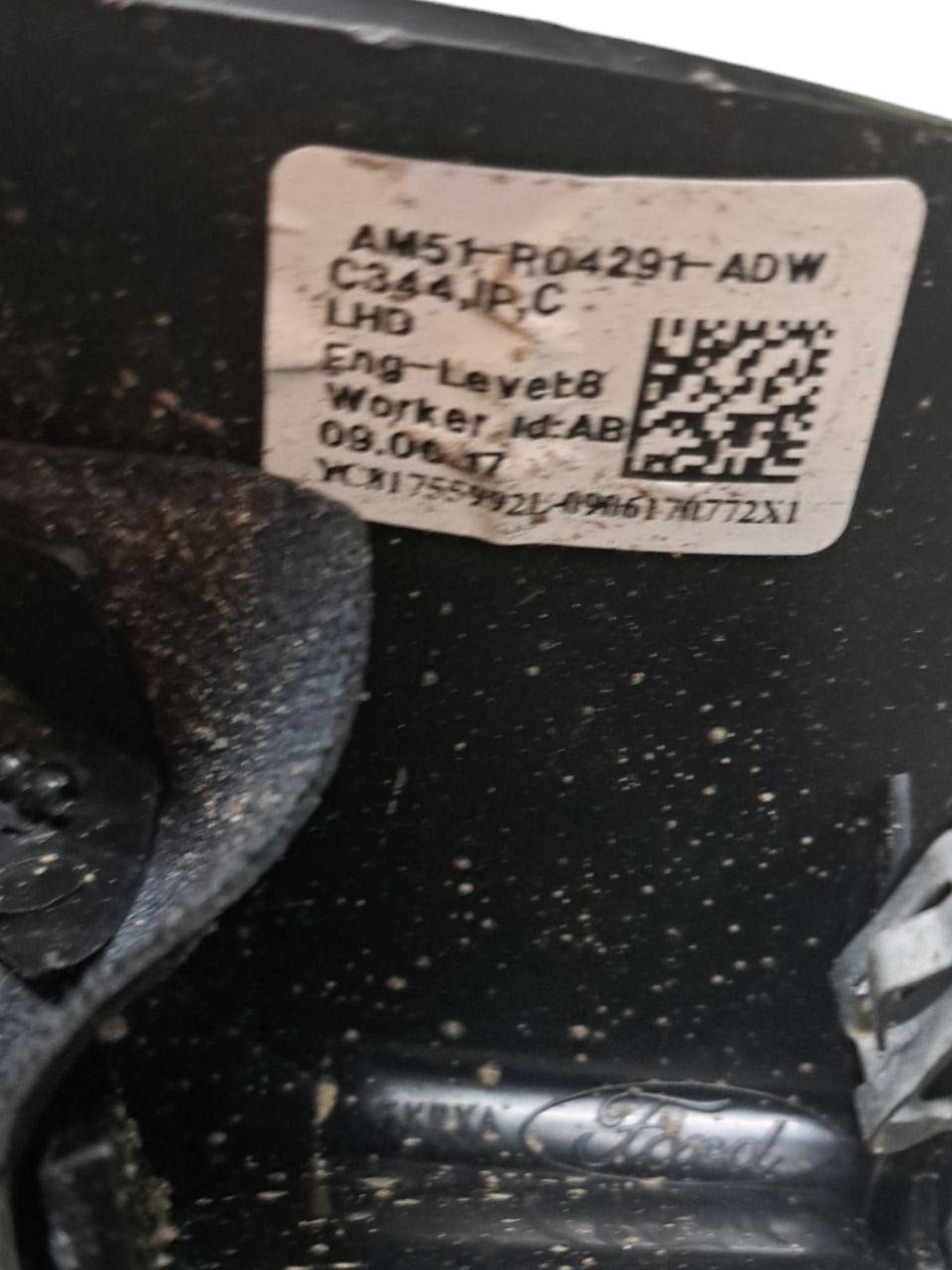 Upper steering column cover / molding Ford Kuga (2018) COD:AM51R04291ADW - F&P CRASH SRLS - Used Parts