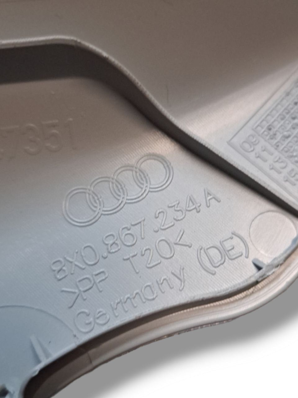 Rivestimento Montante Anteriore destro (dx) Audi A1 8X (2010 - 2018) COD:8X0867234A - F&P CRASH SRLS - Ricambi Usati