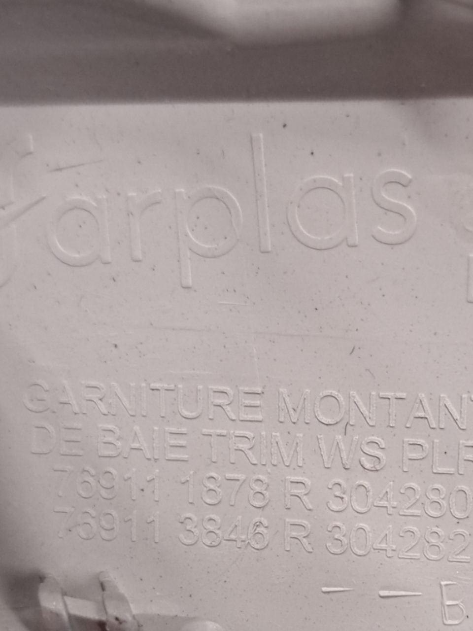 Right Front Pillar Cover (dx) Renault Clio V (2019>) COD:769111878R - F&P CRASH SRLS - Used Spare Parts