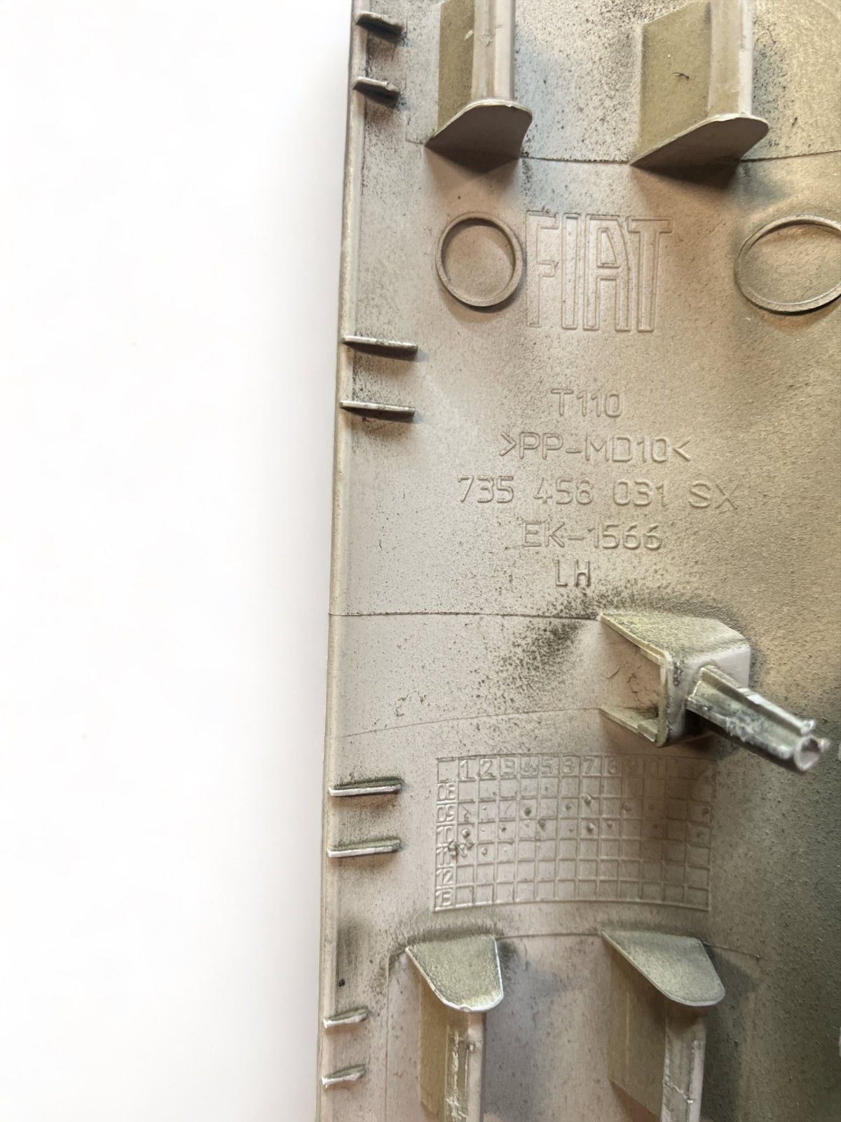 Left Front Pillar Cover Fiat Doblò (2012) code: 735458031 - F&P CRASH SRLS - Used Spare Parts
