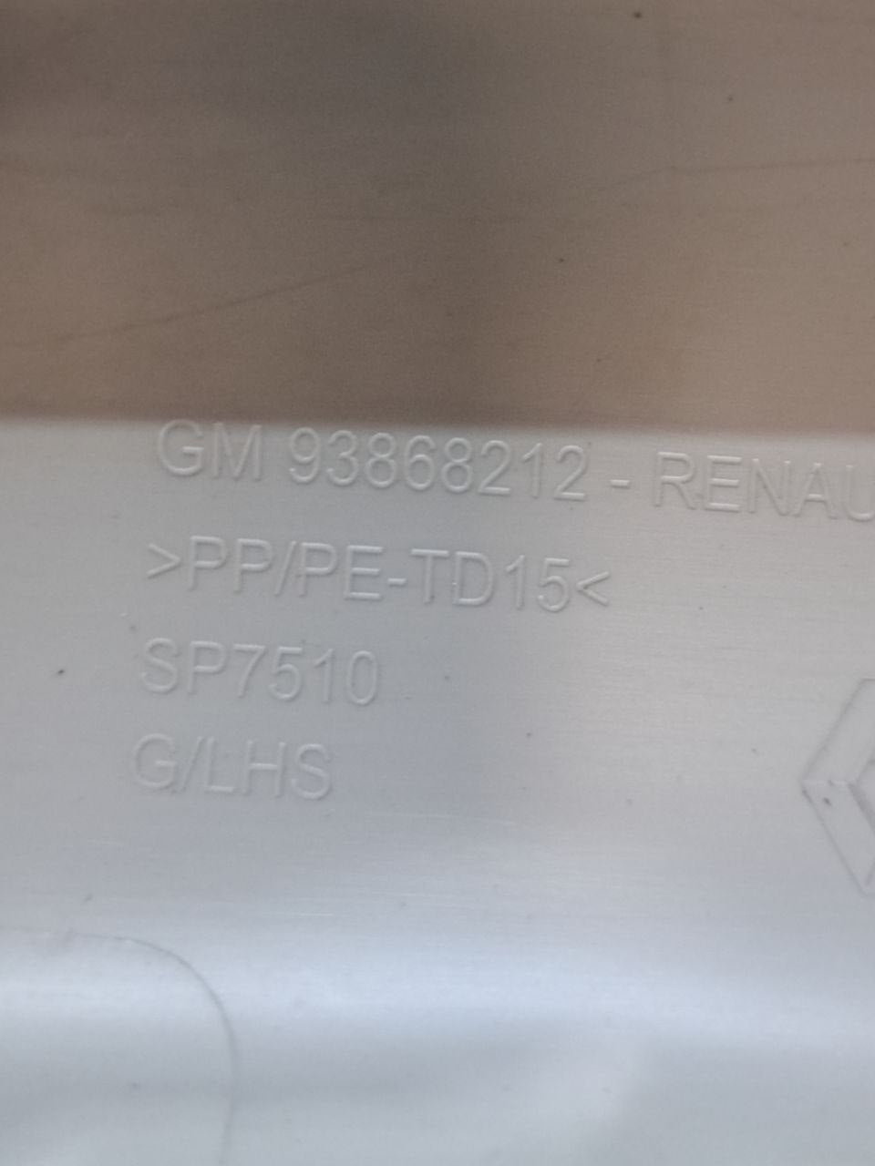 Rivestimento Montante anteriore sinistro (sx) Opel Vivaro / Fiat Talento / Renault Traffic (2017>)COD:93868212 - F&P CRASH SRLS - Ricambi Usati